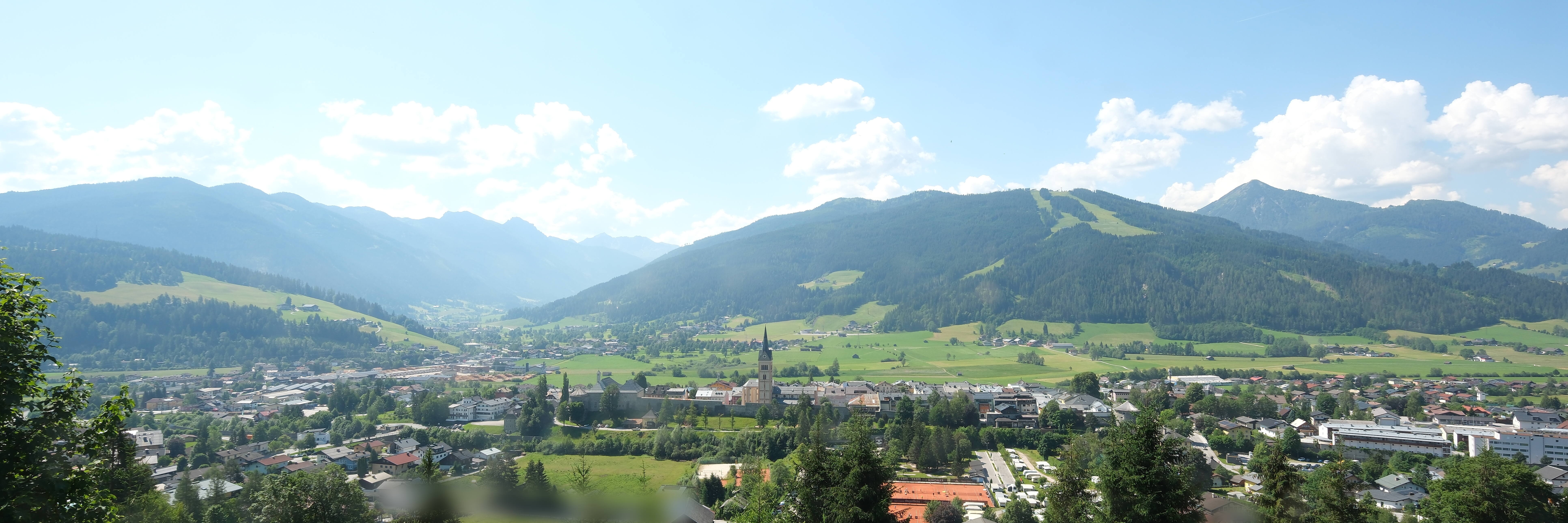Archiv Foto Webcam Panoramablick auf Radstadt