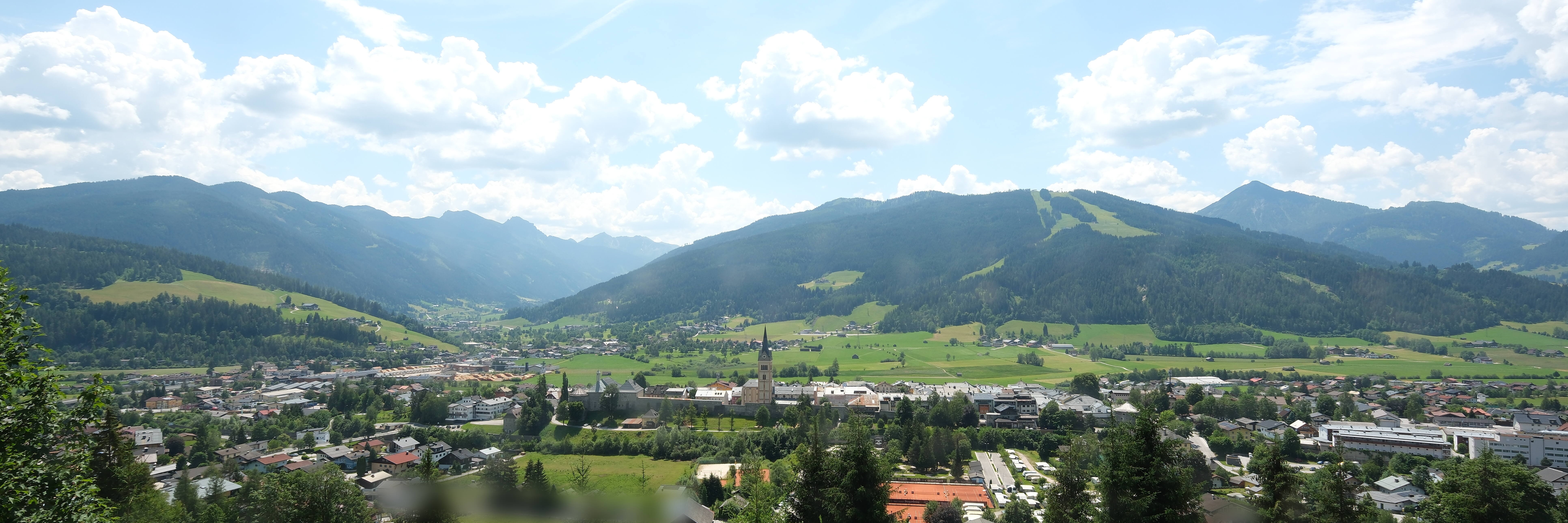 Archiv Foto Webcam Panoramablick auf Radstadt