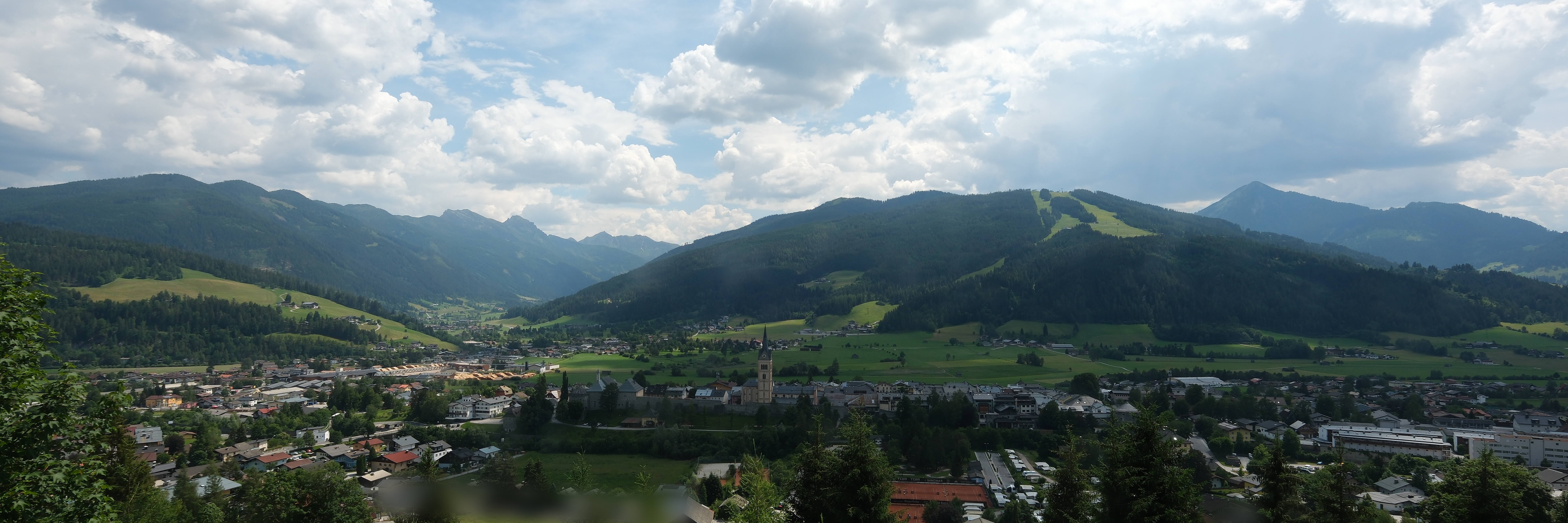 Archiv Foto Webcam Panoramablick auf Radstadt