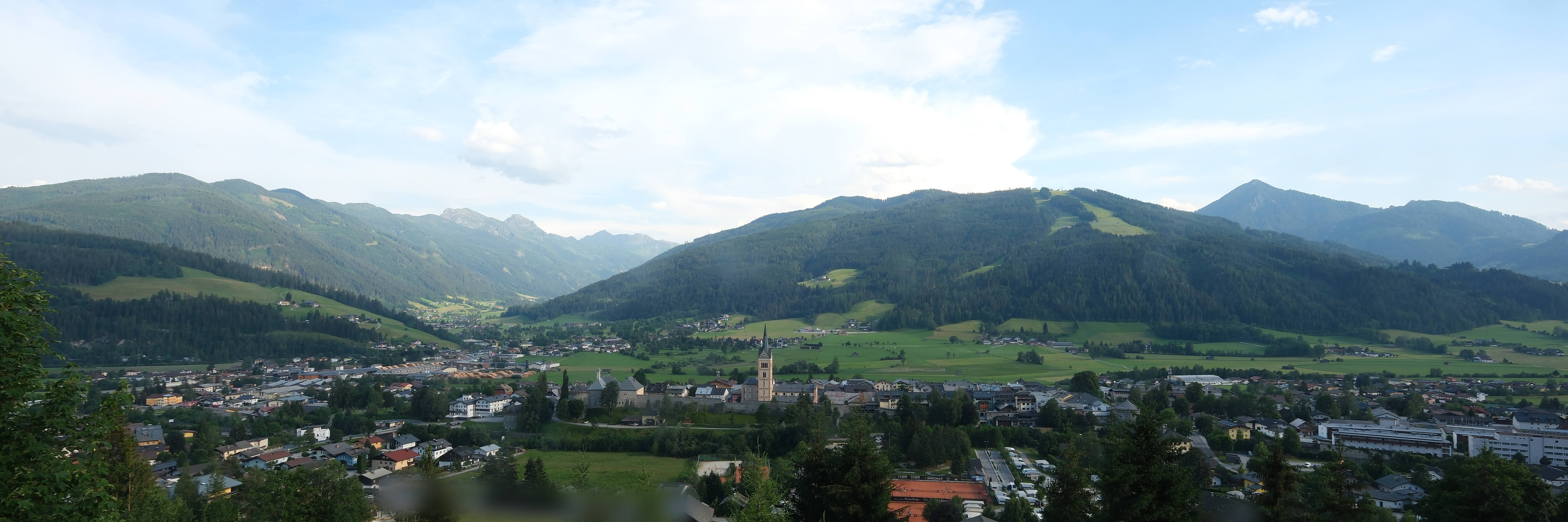 Archiv Foto Webcam Panoramablick auf Radstadt