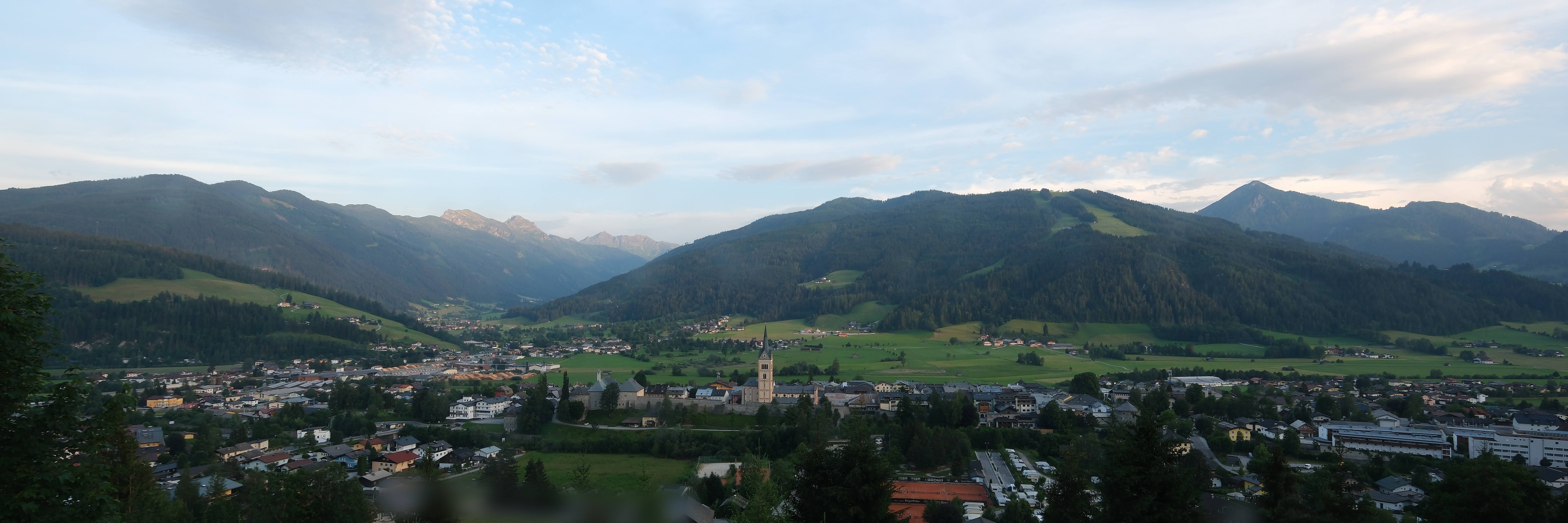 Archiv Foto Webcam Panoramablick auf Radstadt