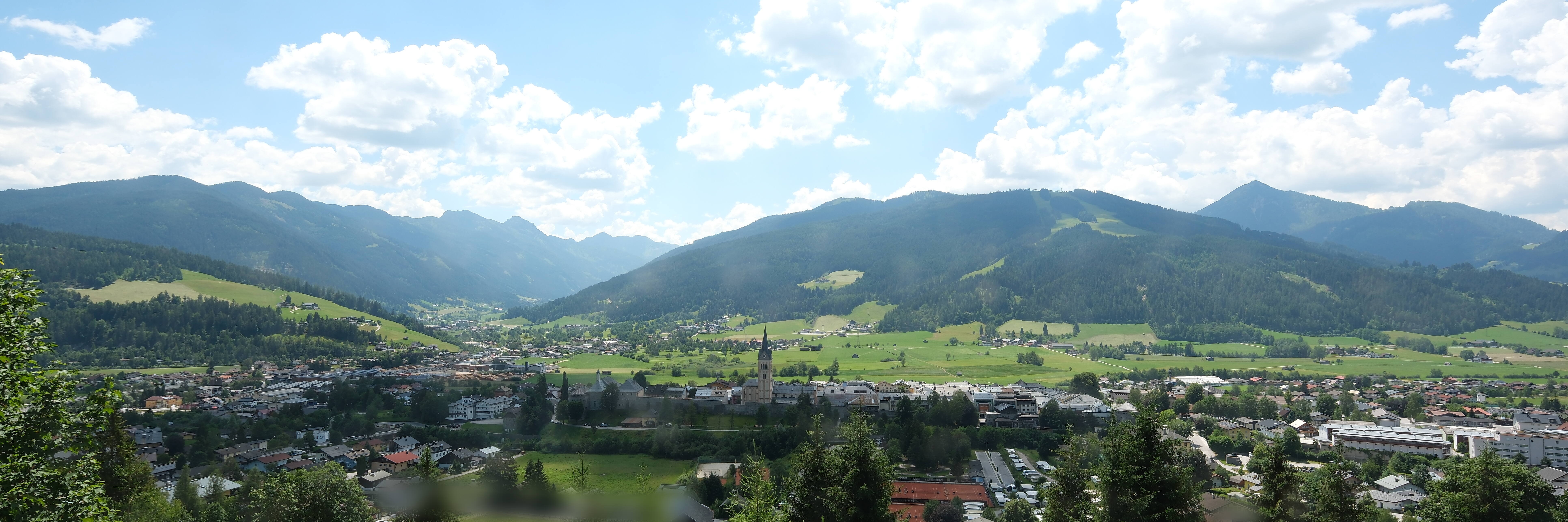 Archiv Foto Webcam Panoramablick auf Radstadt