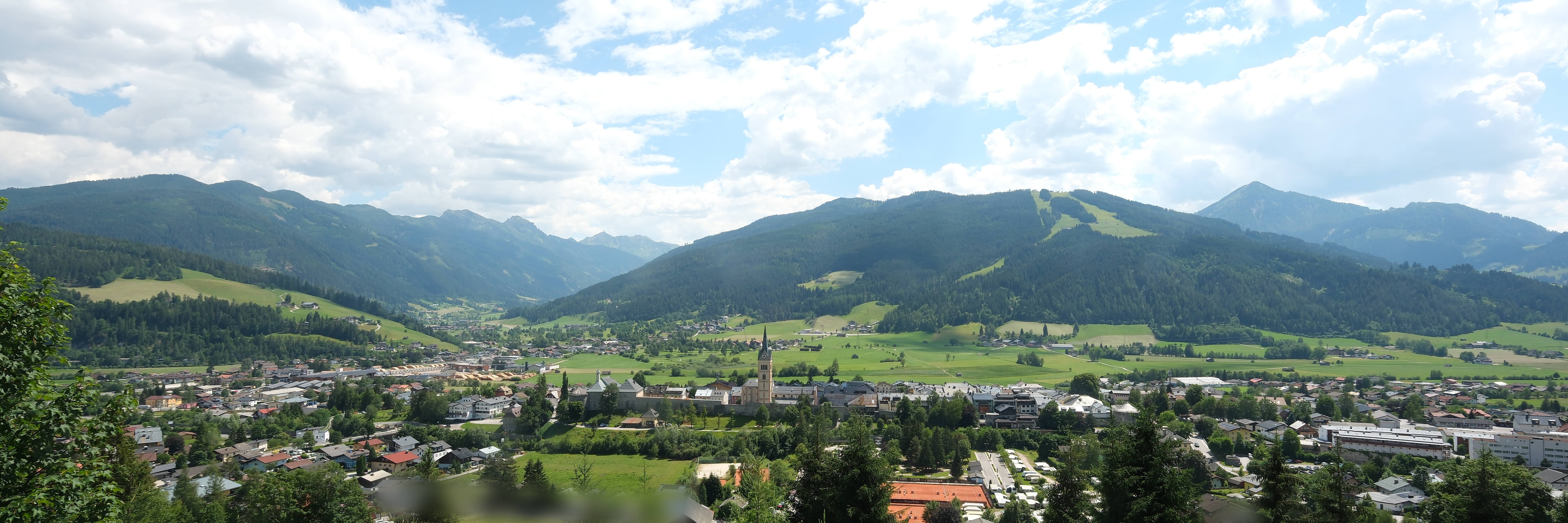 Archiv Foto Webcam Panoramablick auf Radstadt