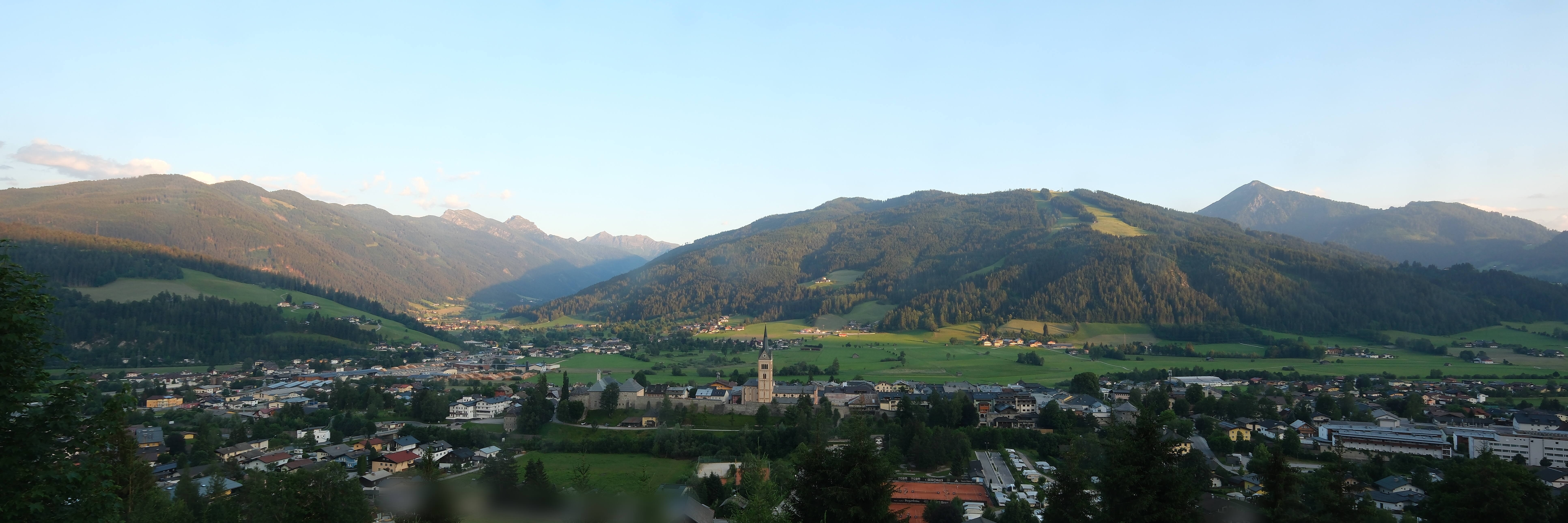 Archiv Foto Webcam Panoramablick auf Radstadt