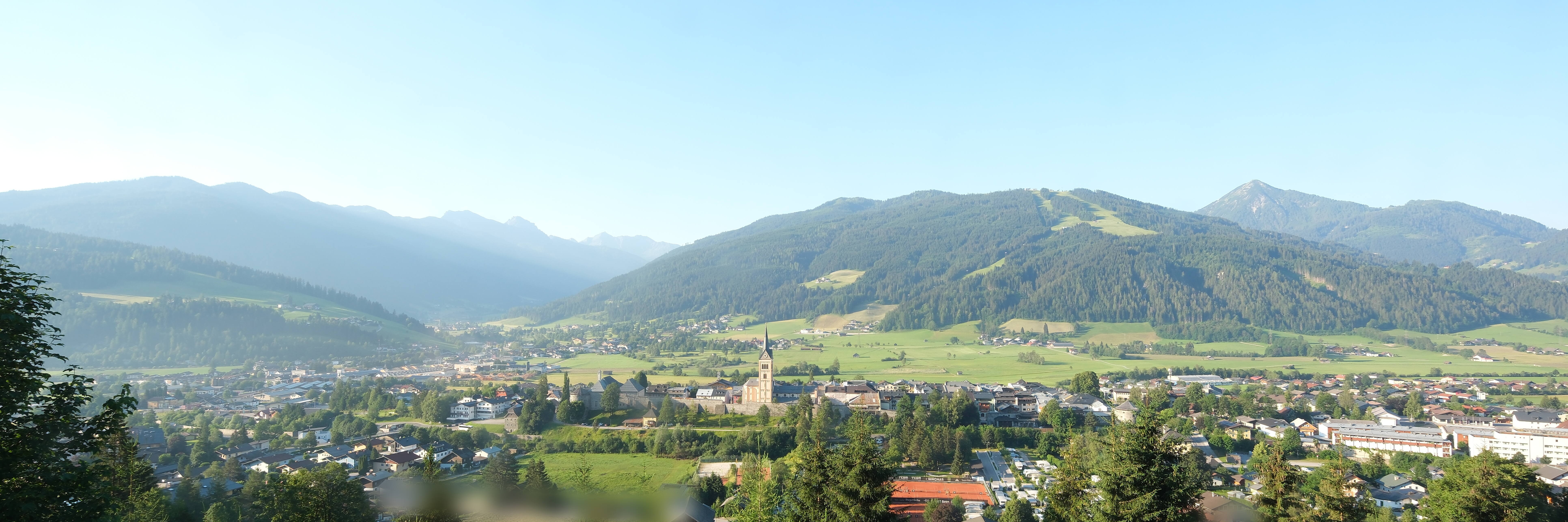 Archiv Foto Webcam Panoramablick auf Radstadt