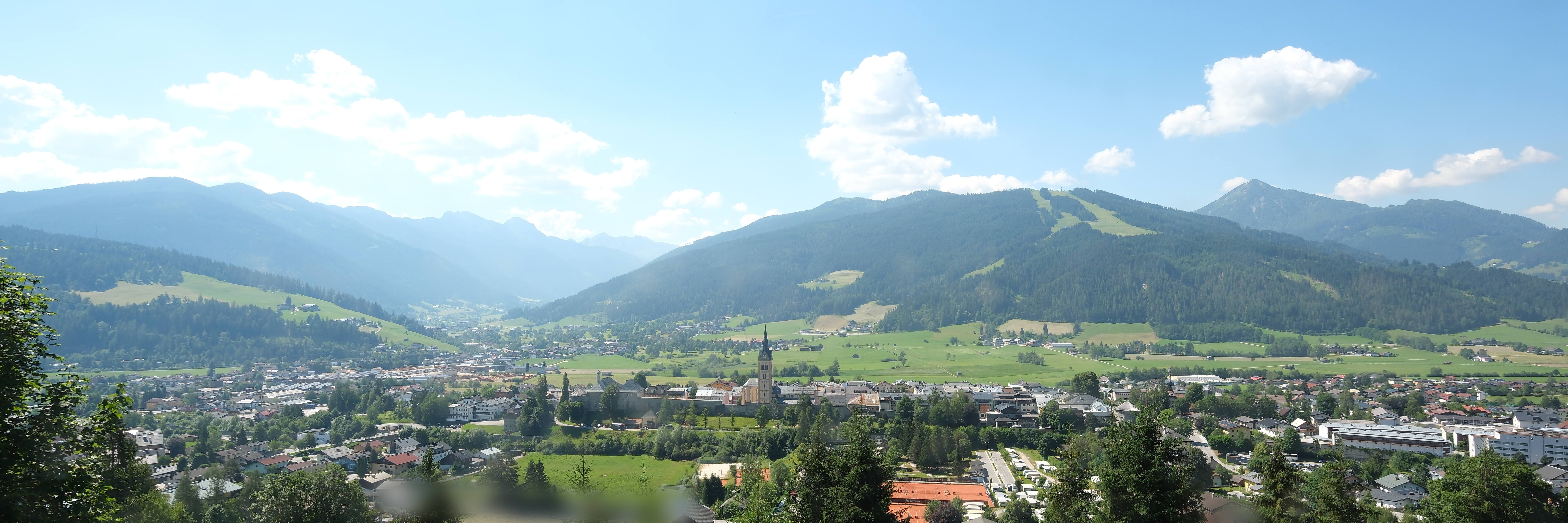Archiv Foto Webcam Panoramablick auf Radstadt