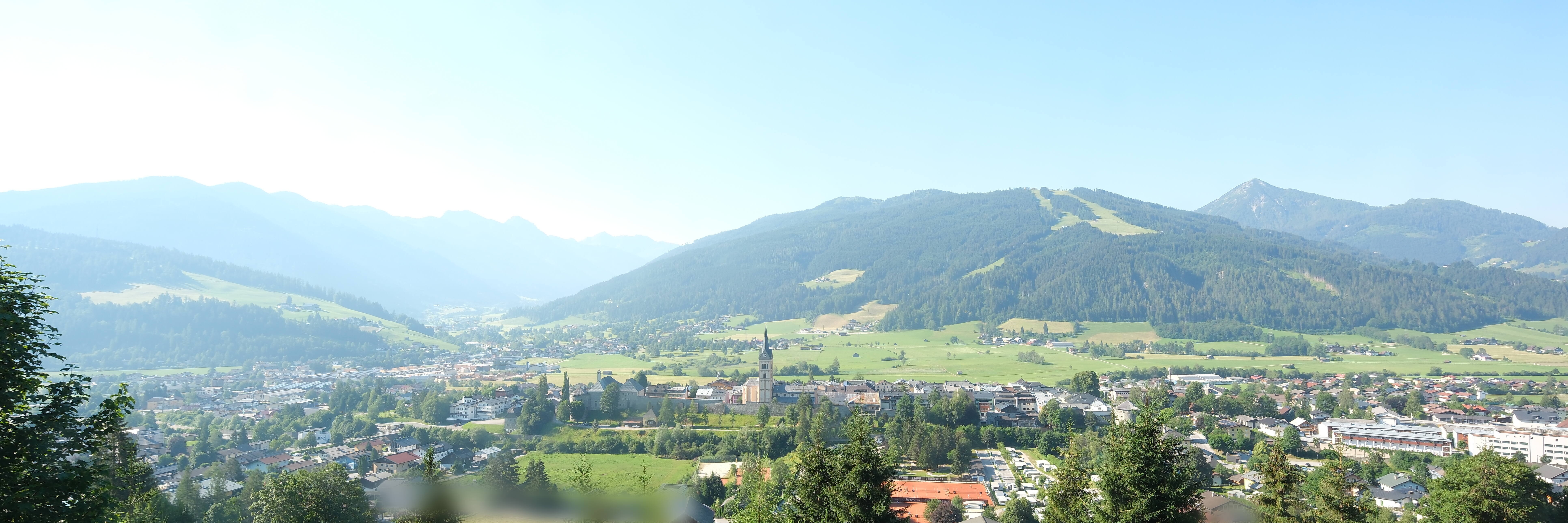 Archiv Foto Webcam Panoramablick auf Radstadt