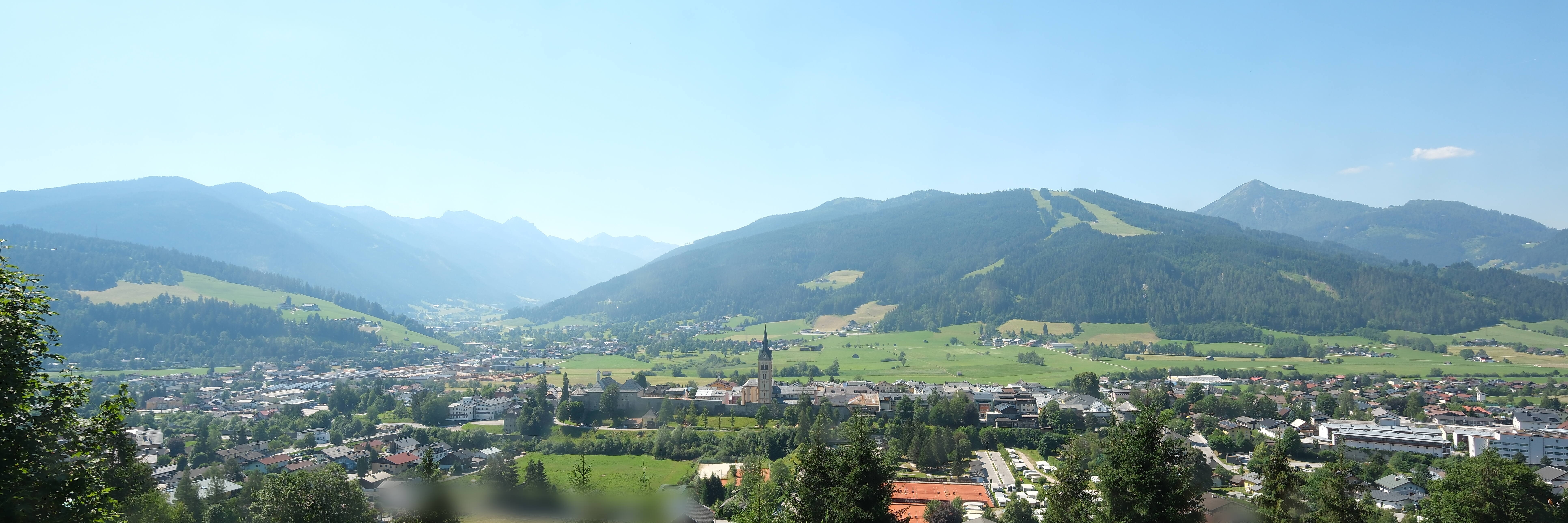 Archiv Foto Webcam Panoramablick auf Radstadt