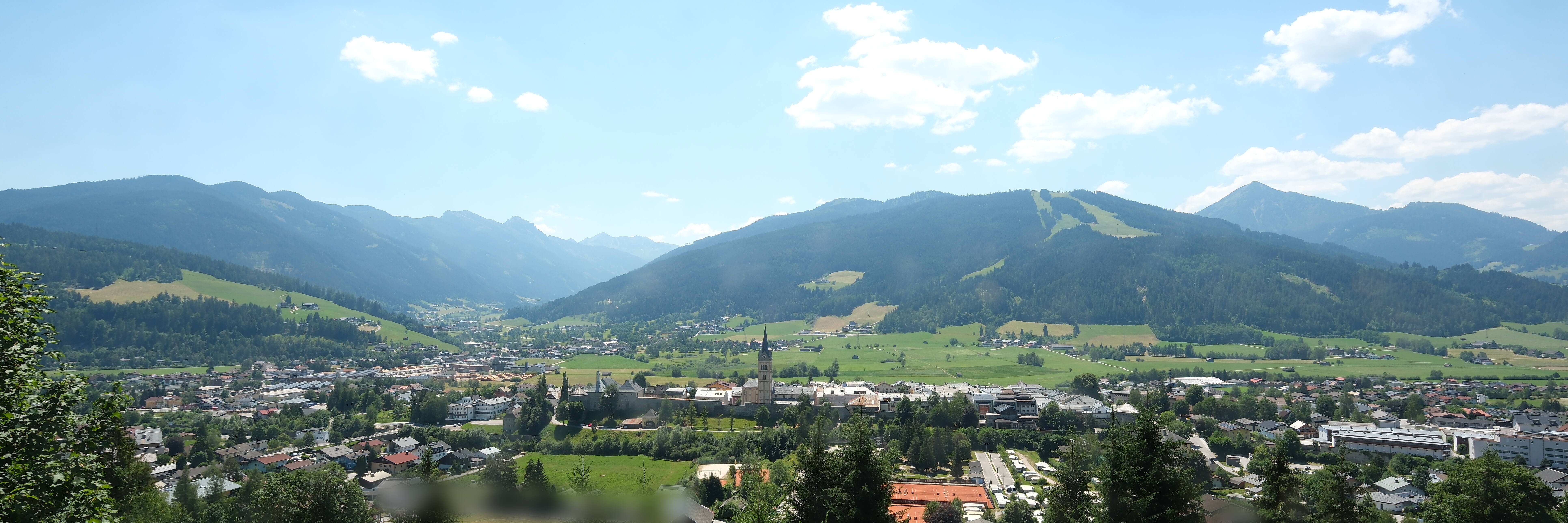 Archiv Foto Webcam Panoramablick auf Radstadt