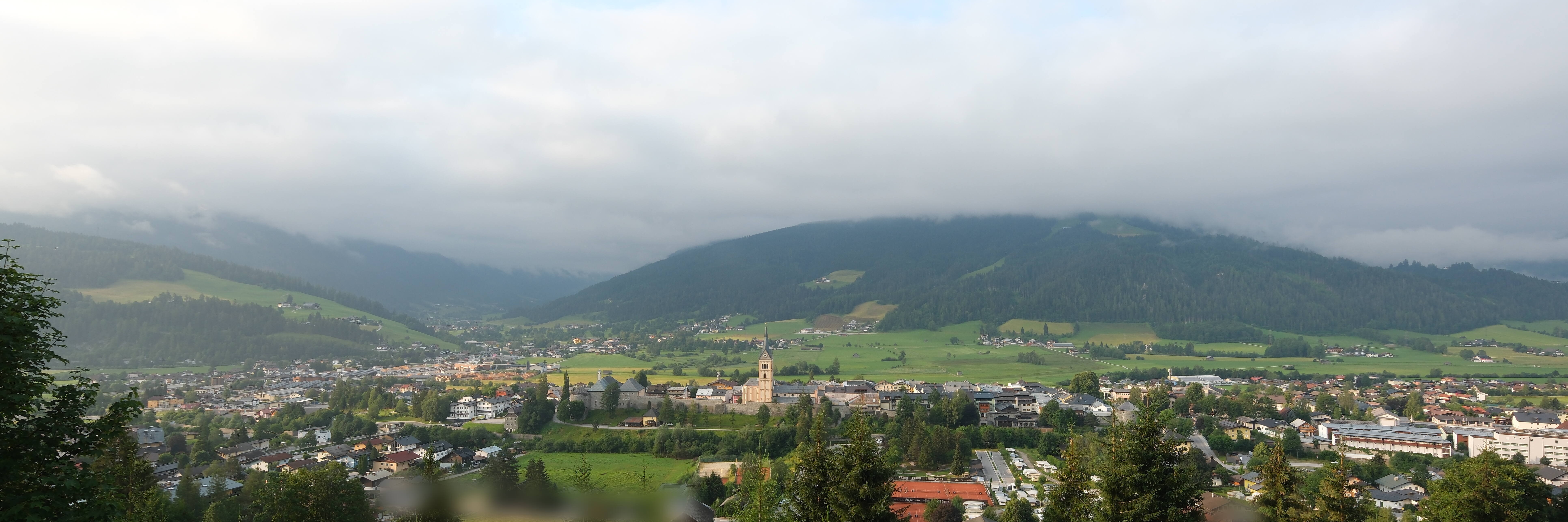 Archiv Foto Webcam Panoramablick auf Radstadt