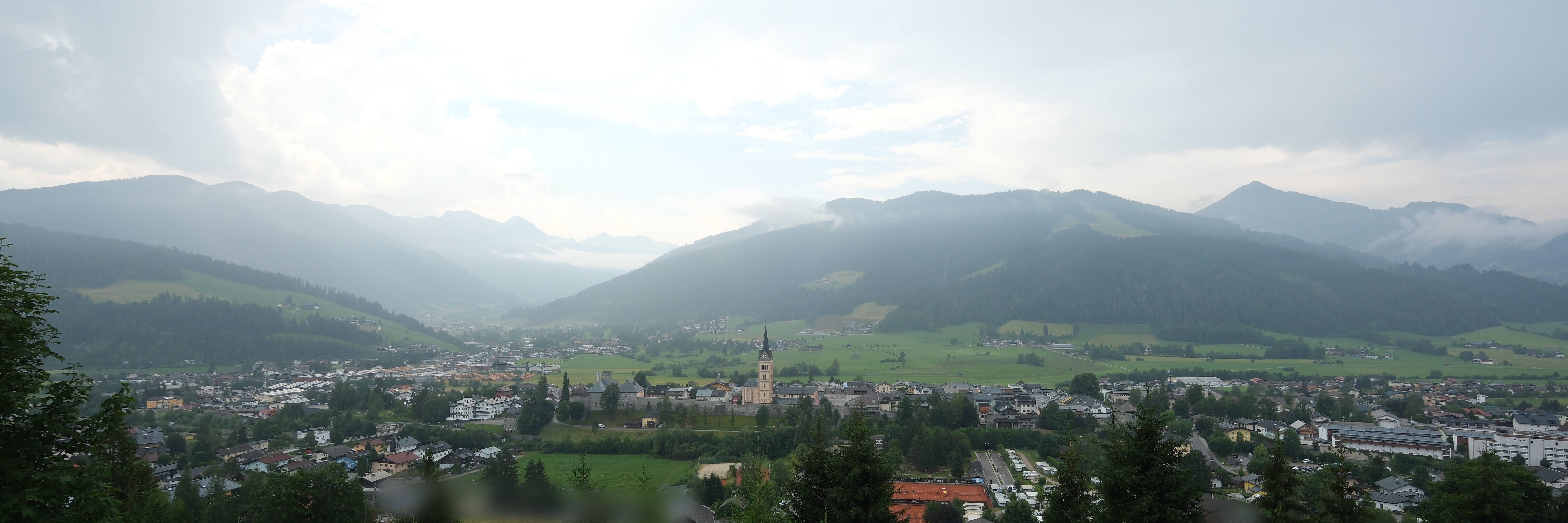 Archiv Foto Webcam Panoramablick auf Radstadt