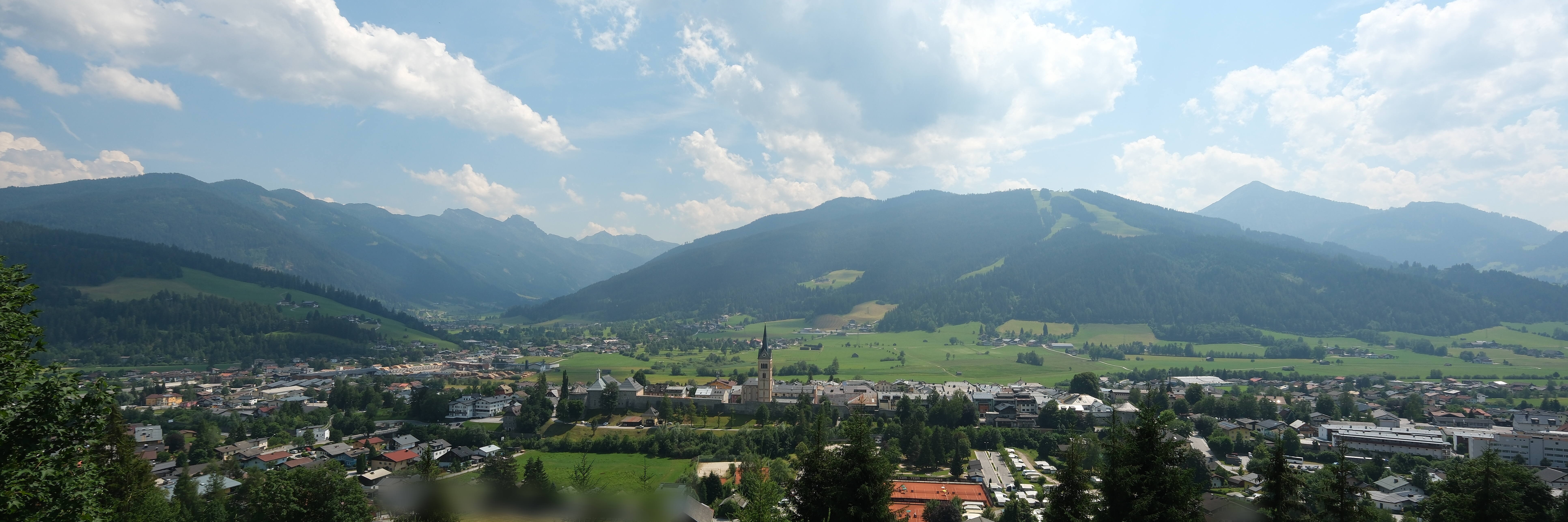 Archiv Foto Webcam Panoramablick auf Radstadt
