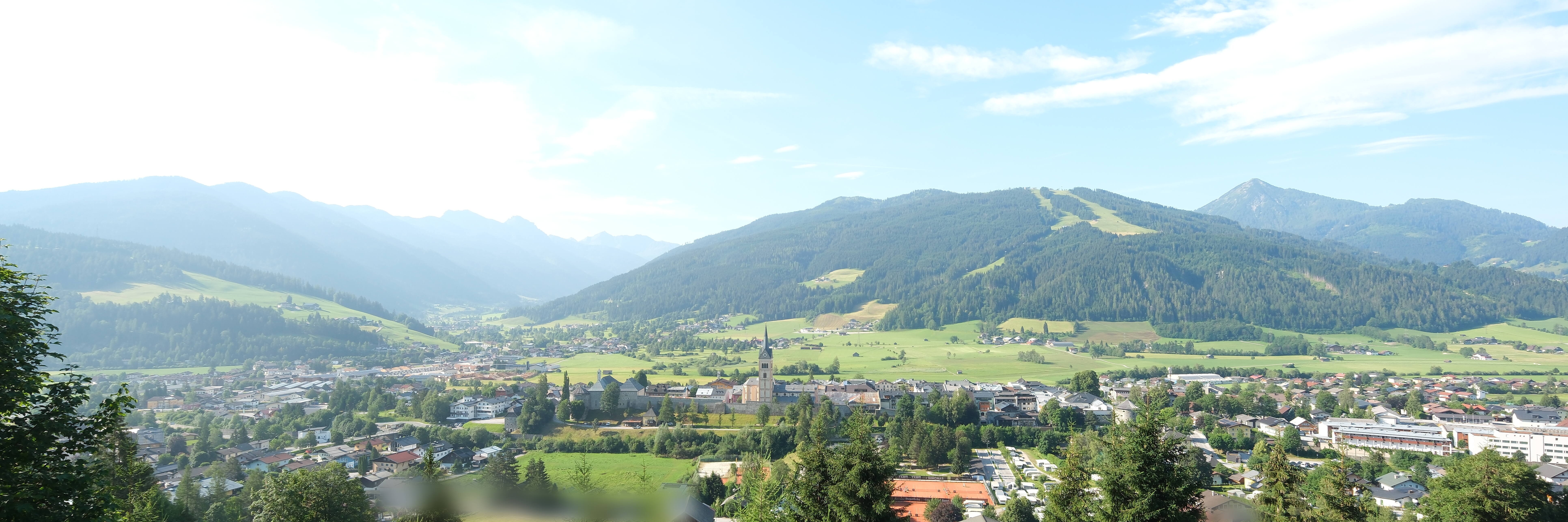 Archiv Foto Webcam Panoramablick auf Radstadt