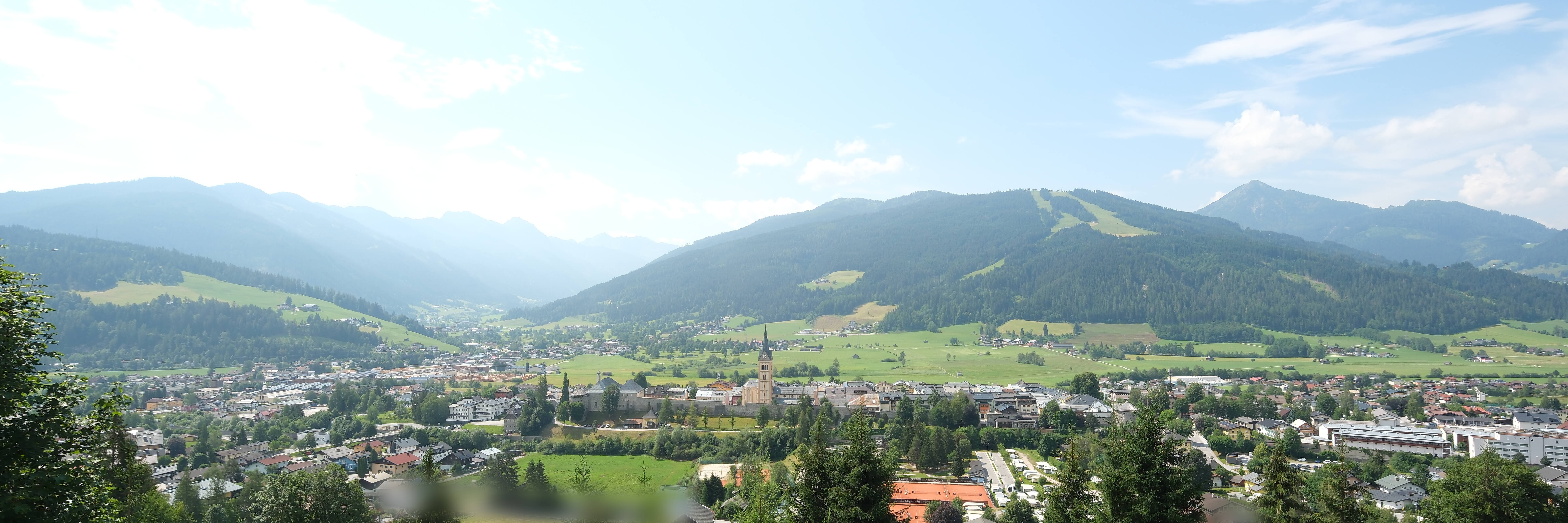 Archiv Foto Webcam Panoramablick auf Radstadt