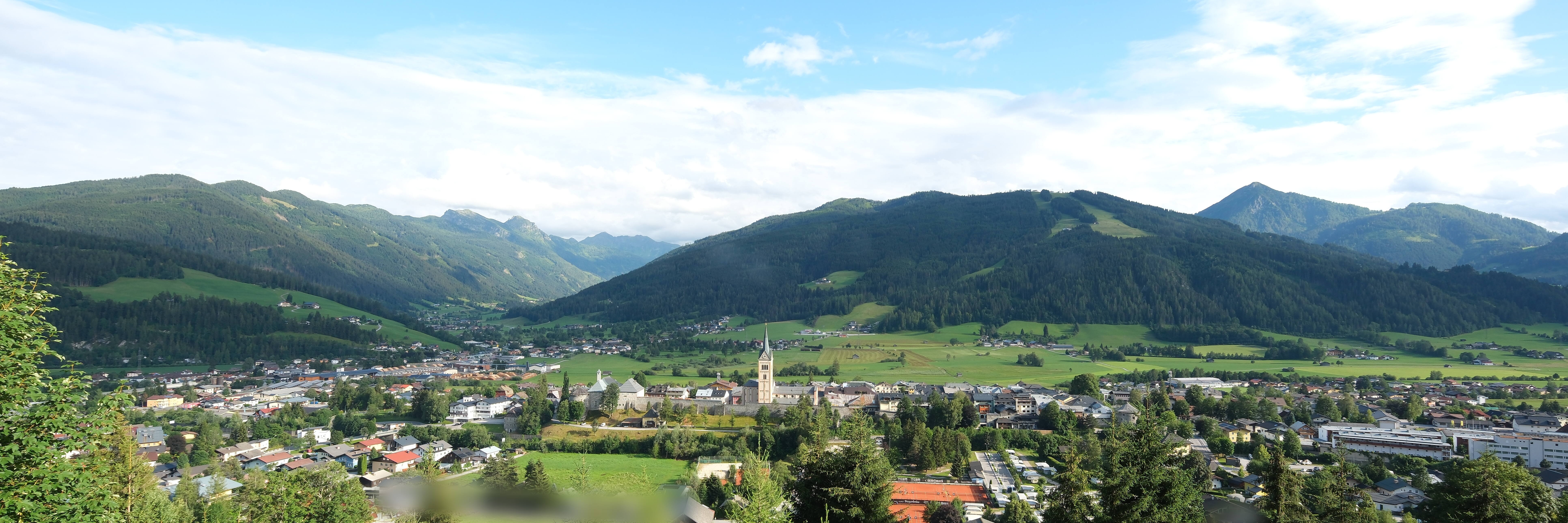 Archiv Foto Webcam Panoramablick auf Radstadt