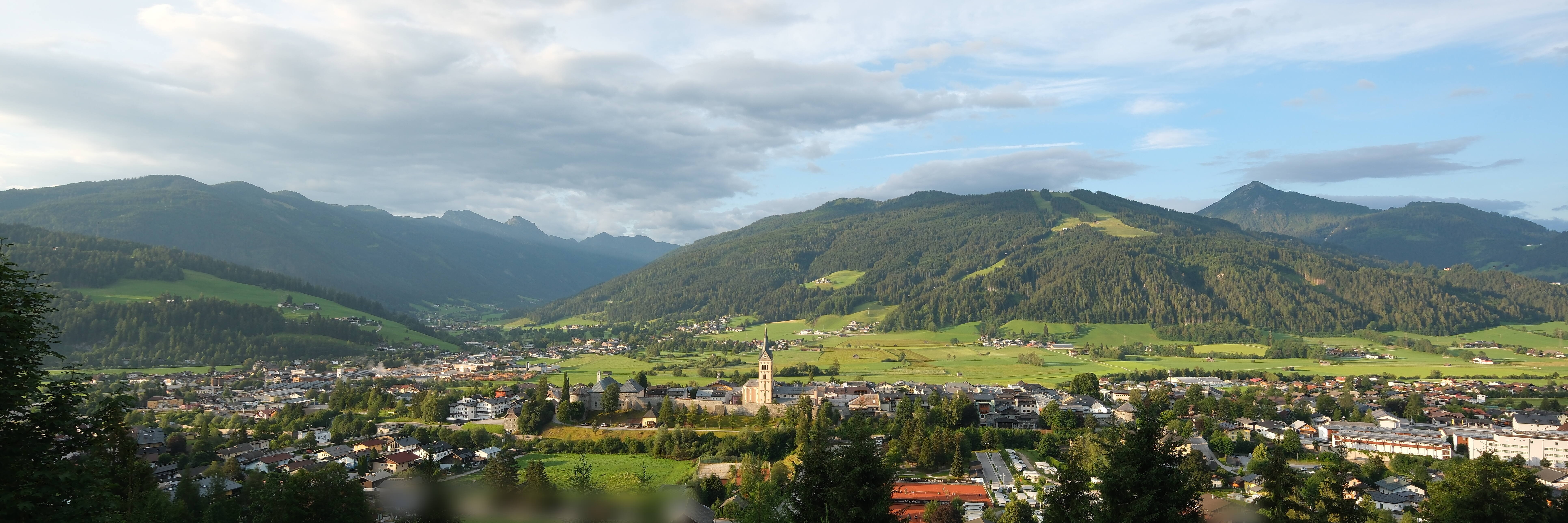 Archiv Foto Webcam Panoramablick auf Radstadt