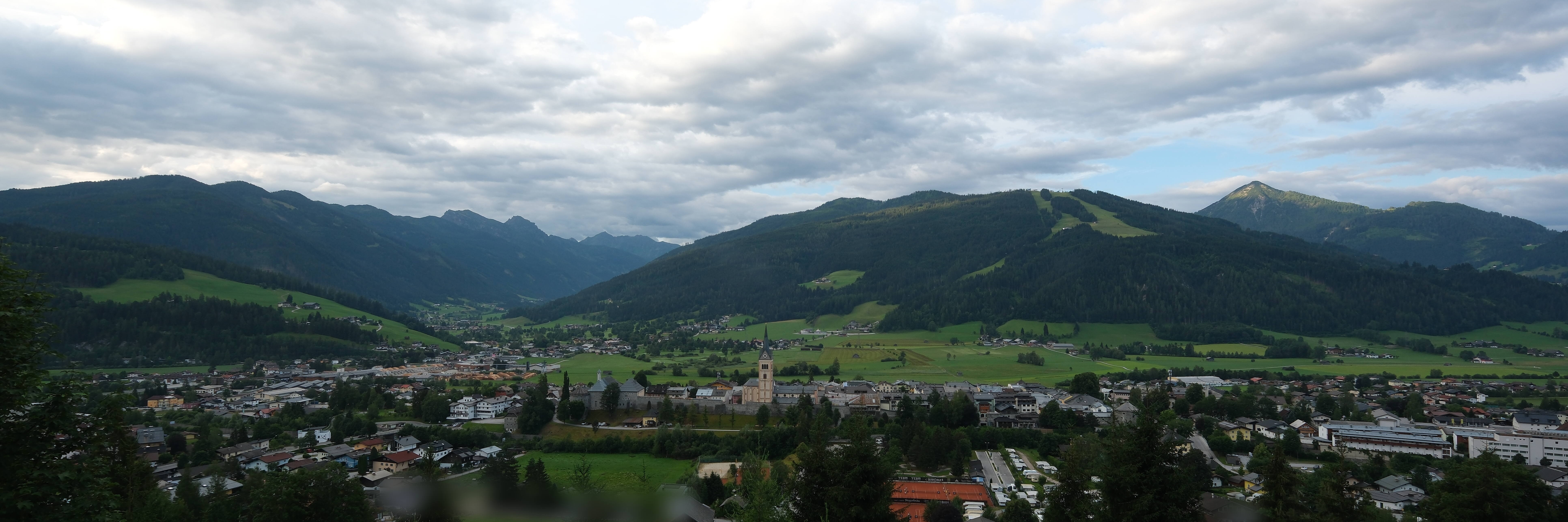 Archiv Foto Webcam Panoramablick auf Radstadt