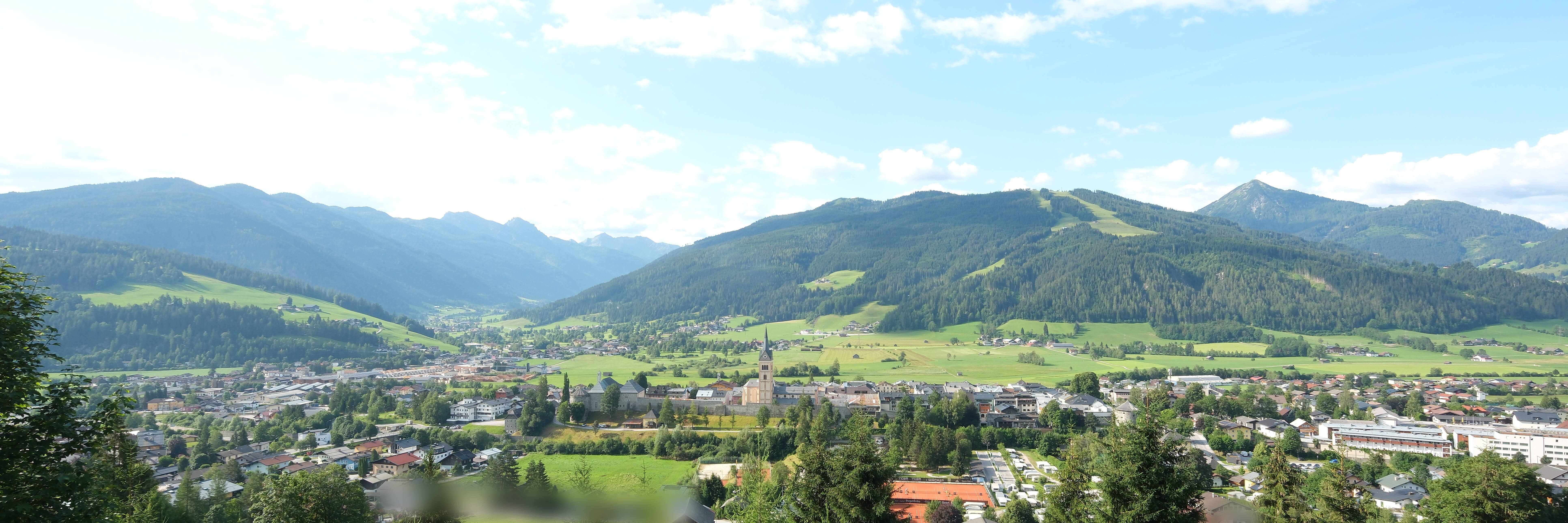 Archiv Foto Webcam Panoramablick auf Radstadt