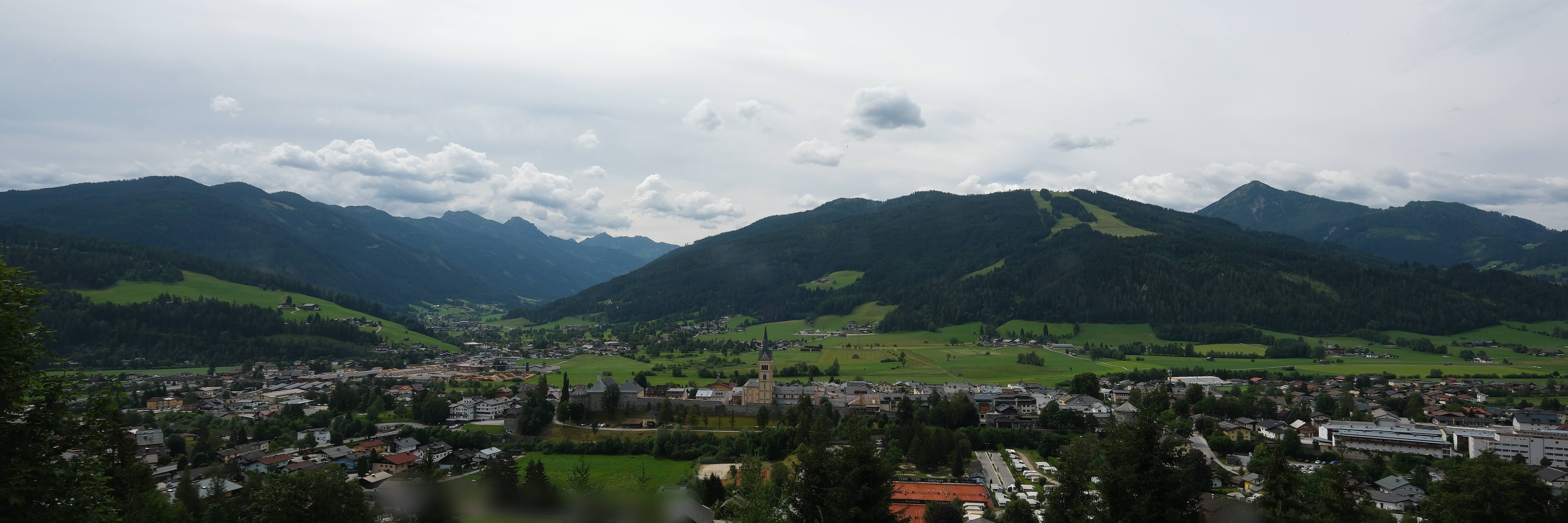 Archiv Foto Webcam Panoramablick auf Radstadt