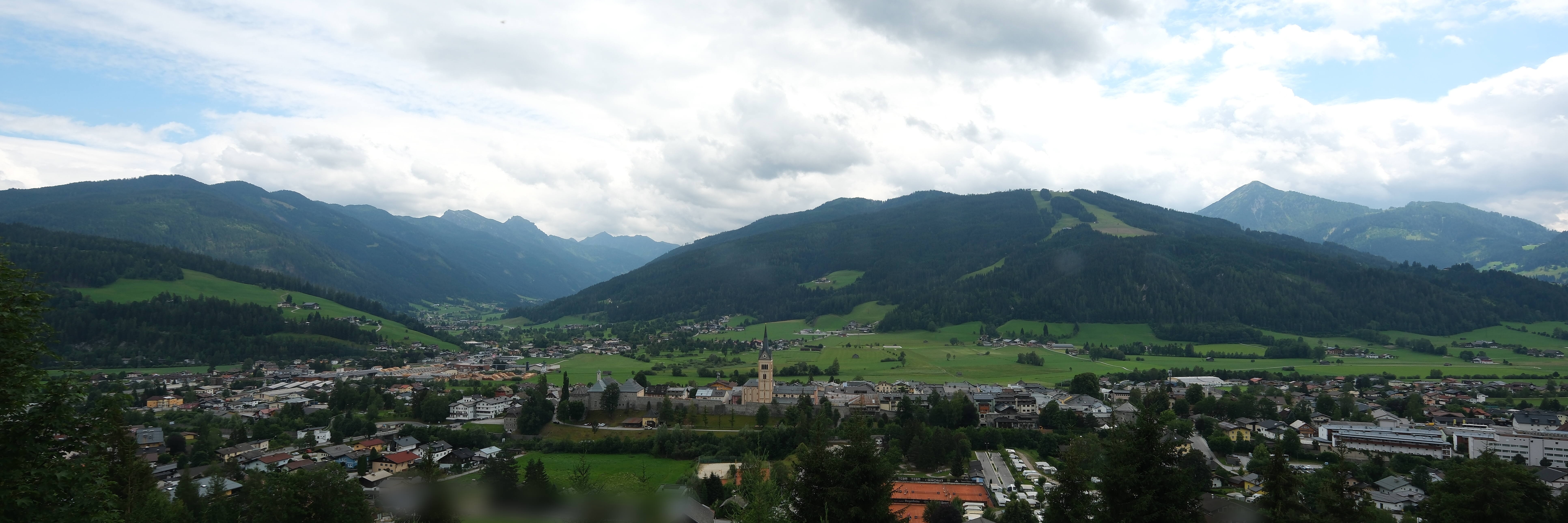 Archiv Foto Webcam Panoramablick auf Radstadt