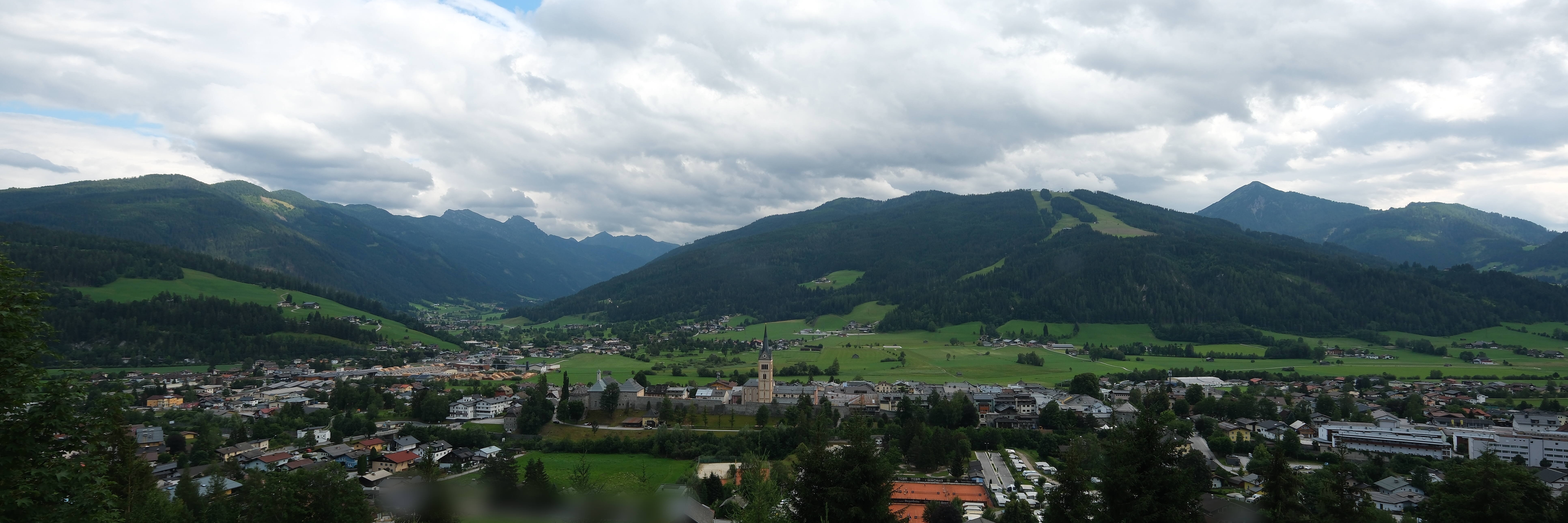 Archiv Foto Webcam Panoramablick auf Radstadt