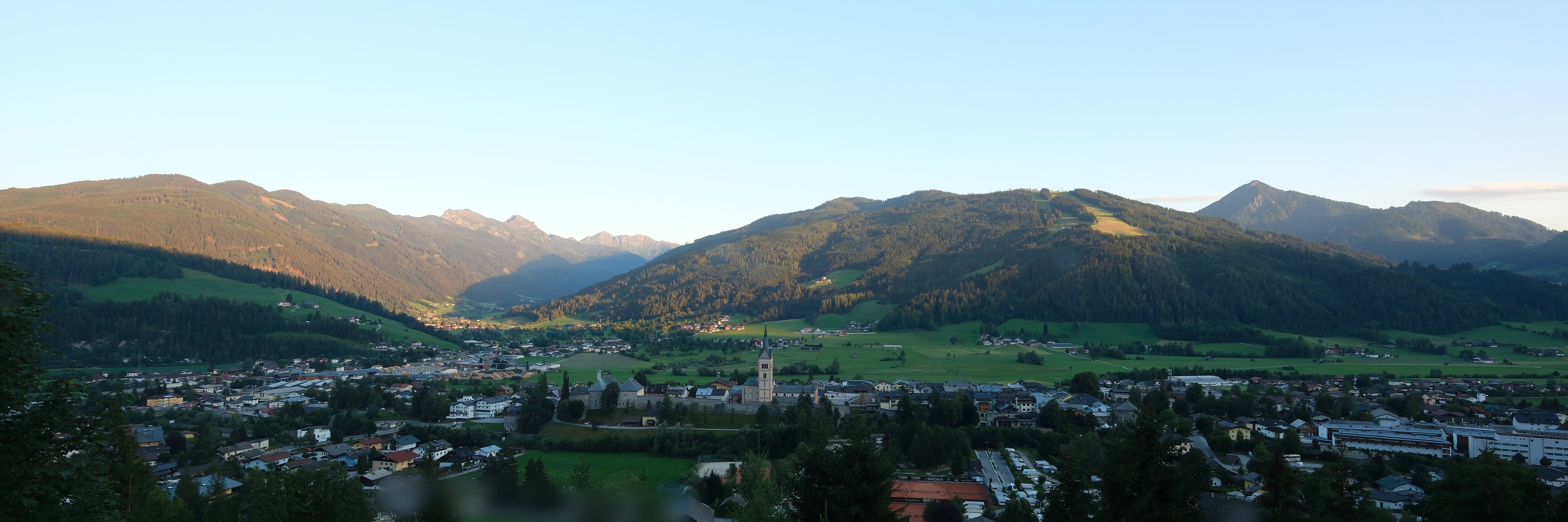 Archiv Foto Webcam Panoramablick auf Radstadt
