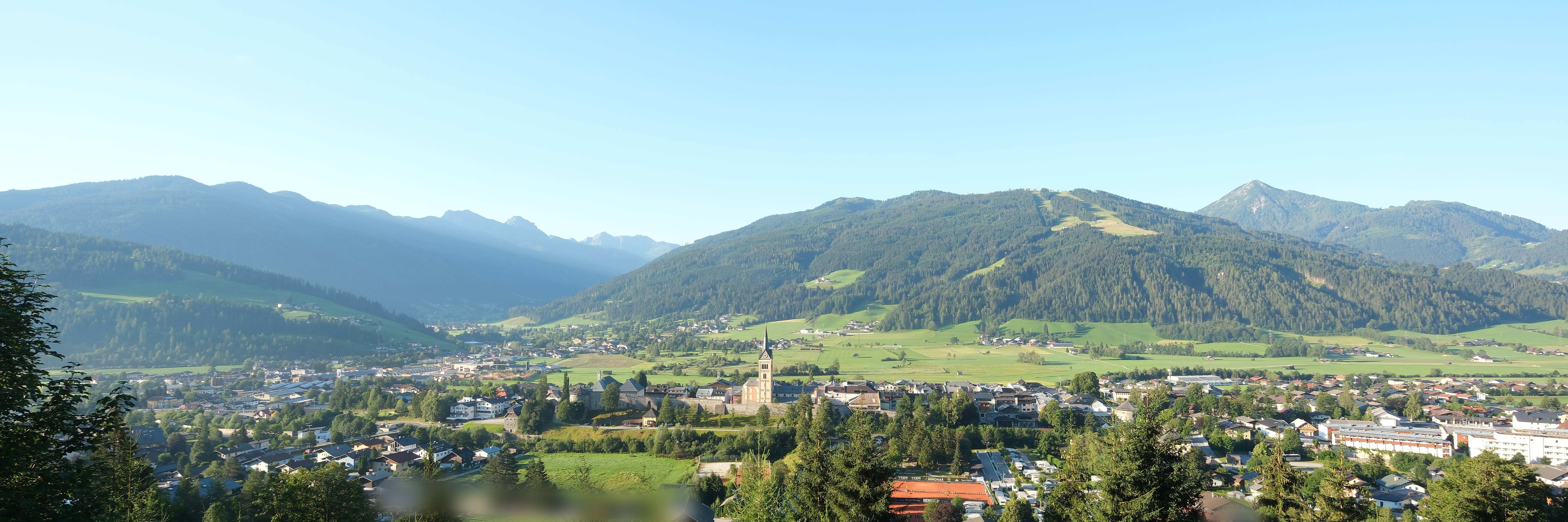 Archiv Foto Webcam Panoramablick auf Radstadt