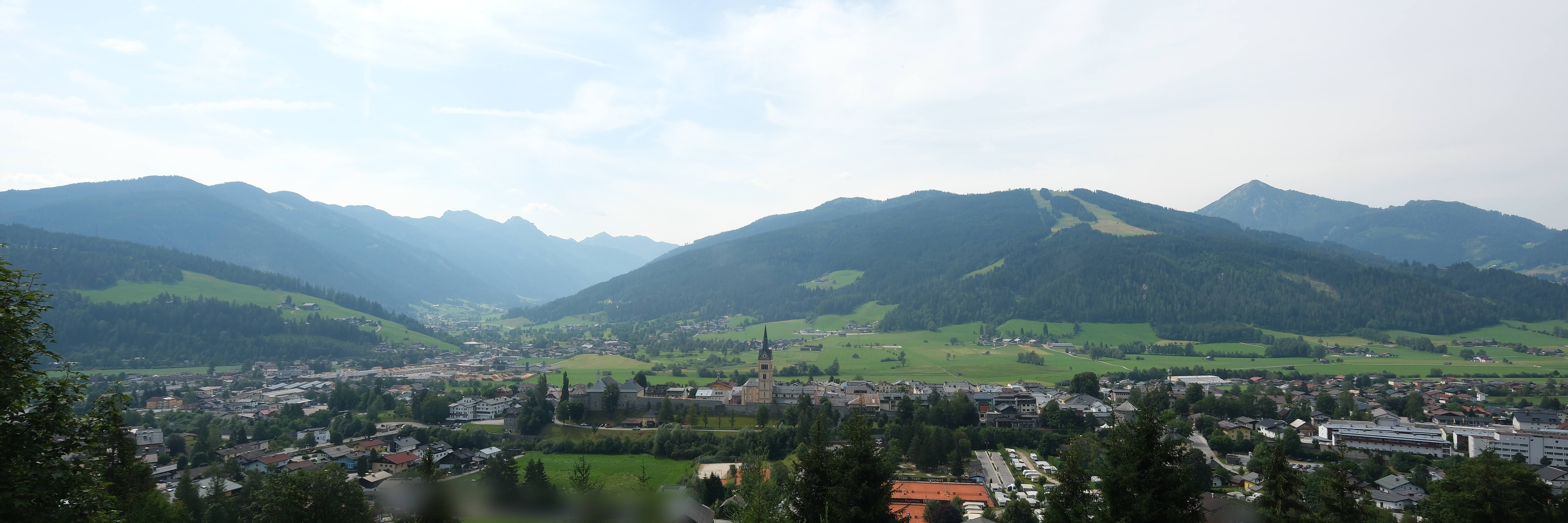 Archiv Foto Webcam Panoramablick auf Radstadt