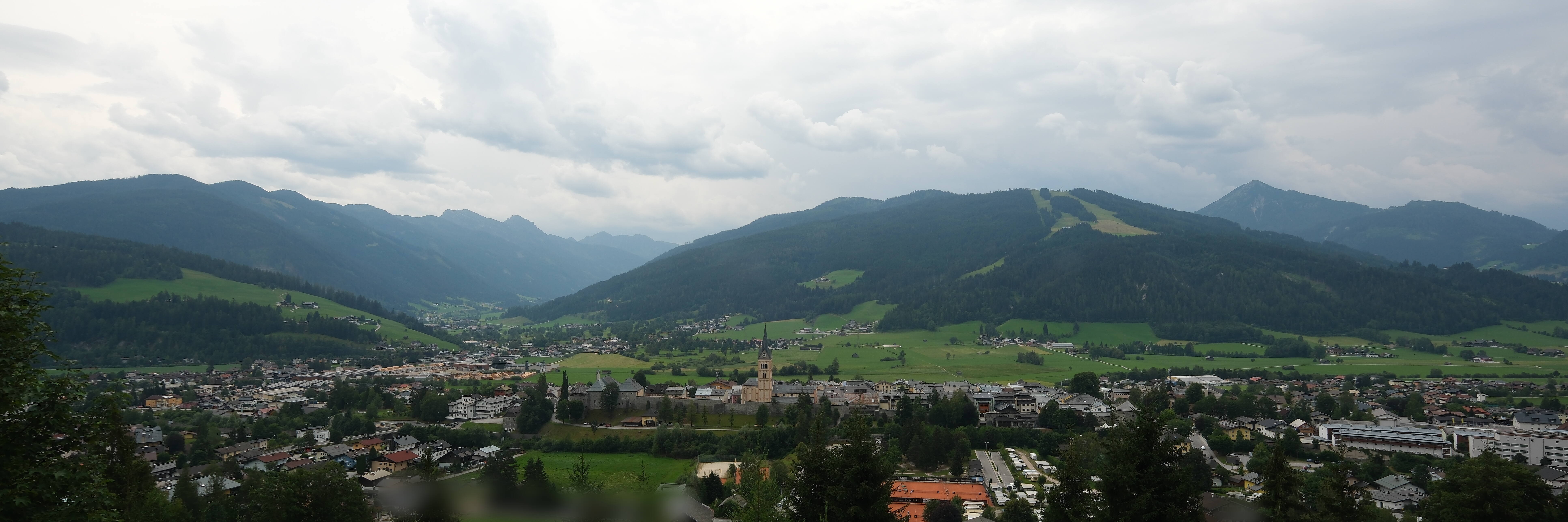 Archiv Foto Webcam Panoramablick auf Radstadt