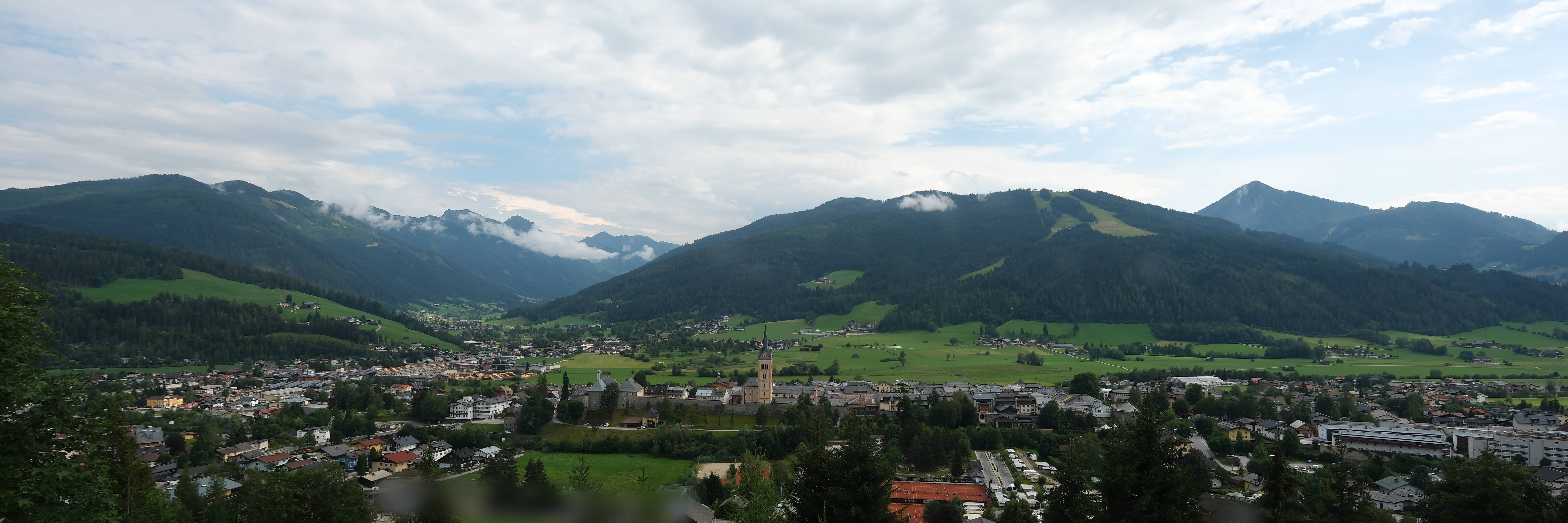 Archiv Foto Webcam Panoramablick auf Radstadt