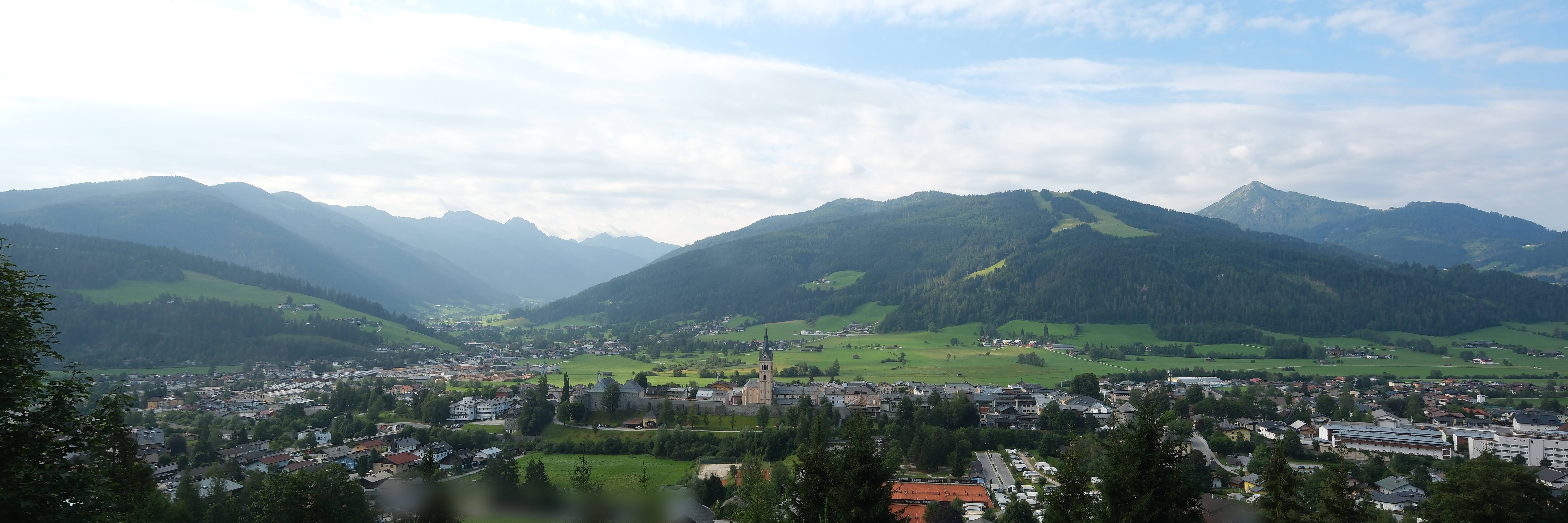 Archiv Foto Webcam Panoramablick auf Radstadt