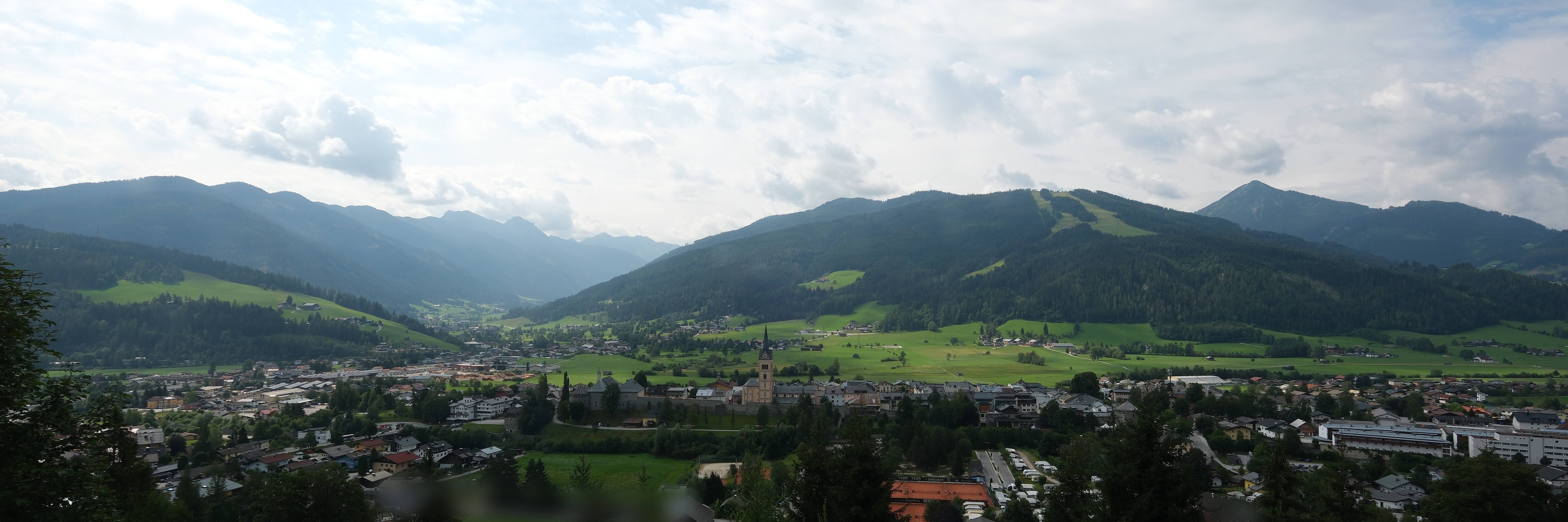 Archiv Foto Webcam Panoramablick auf Radstadt