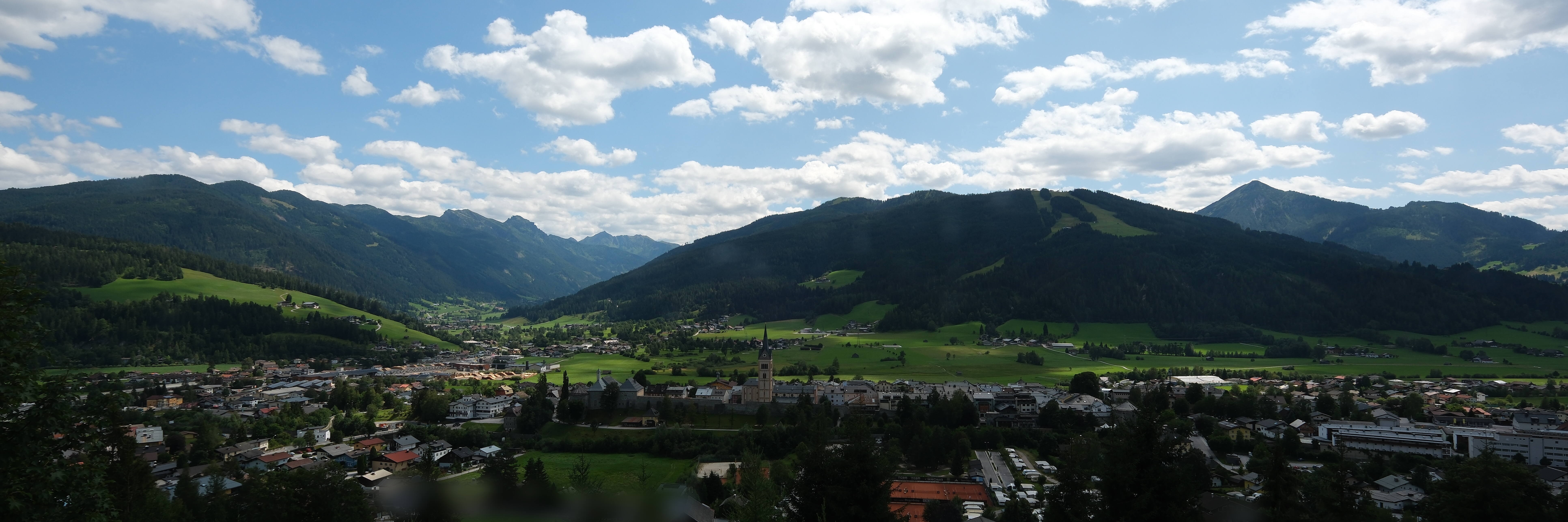 Archiv Foto Webcam Panoramablick auf Radstadt