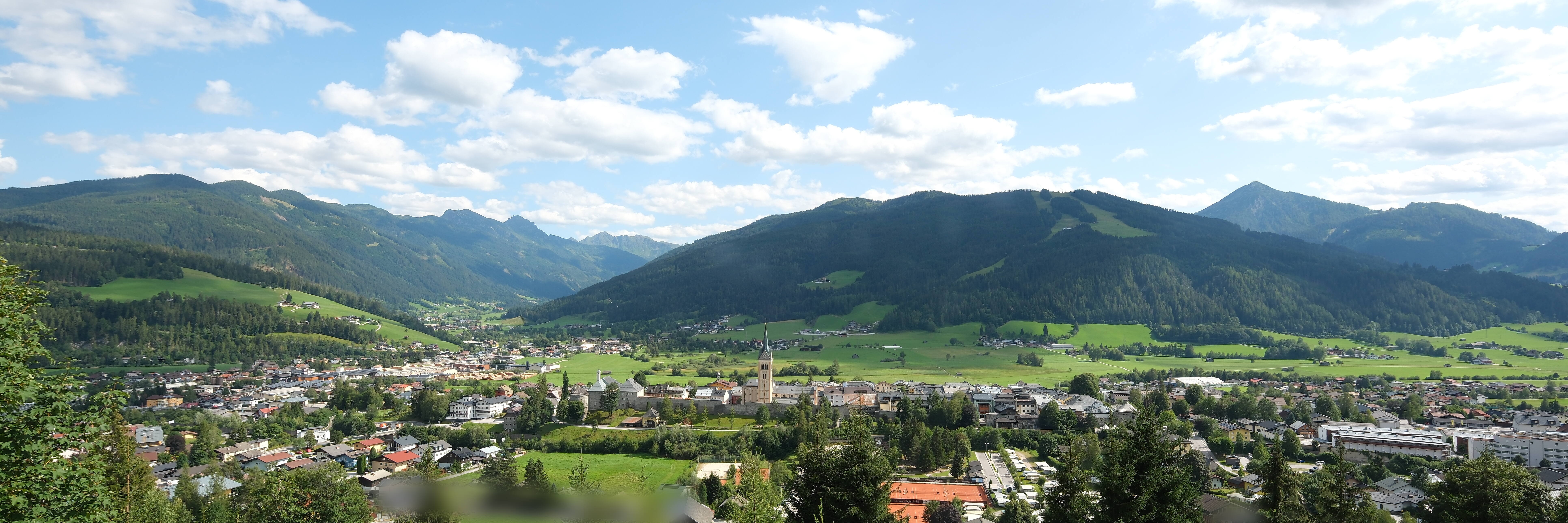 Archiv Foto Webcam Panoramablick auf Radstadt