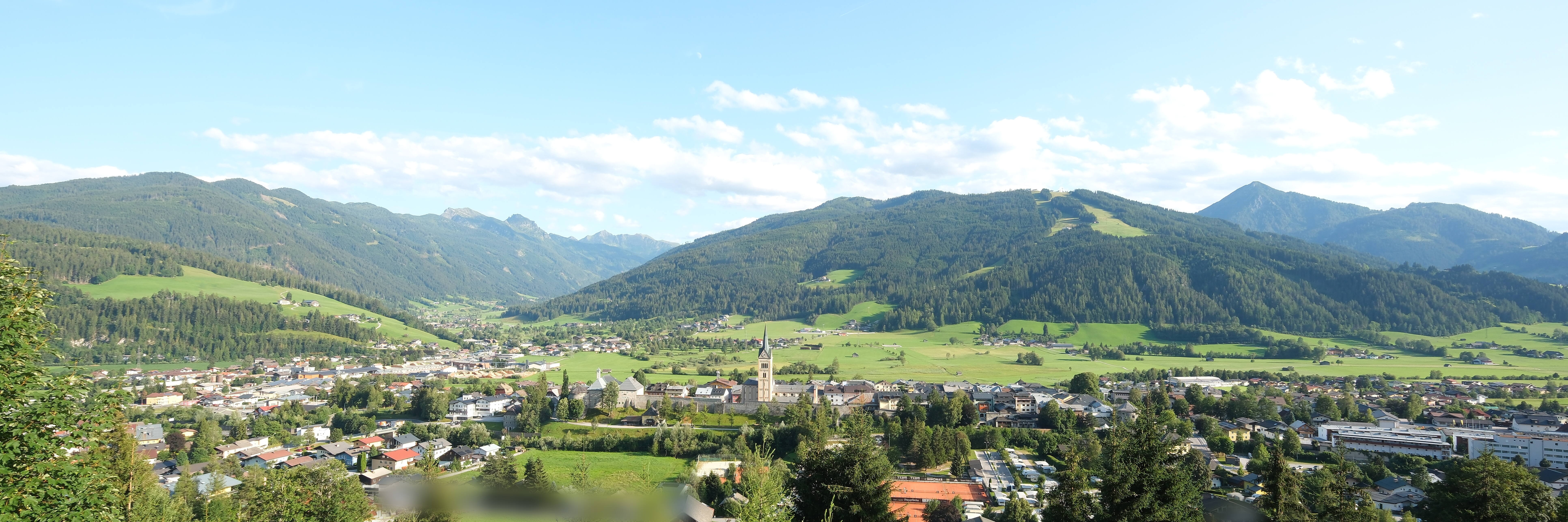 Archiv Foto Webcam Panoramablick auf Radstadt