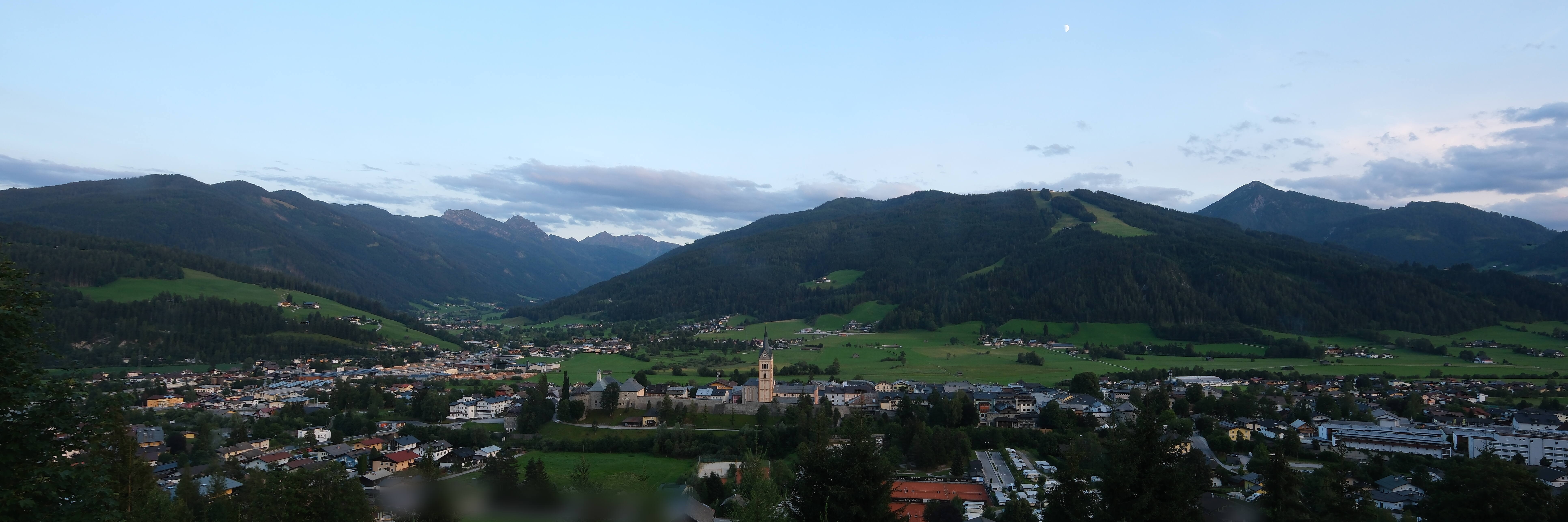 Archiv Foto Webcam Panoramablick auf Radstadt