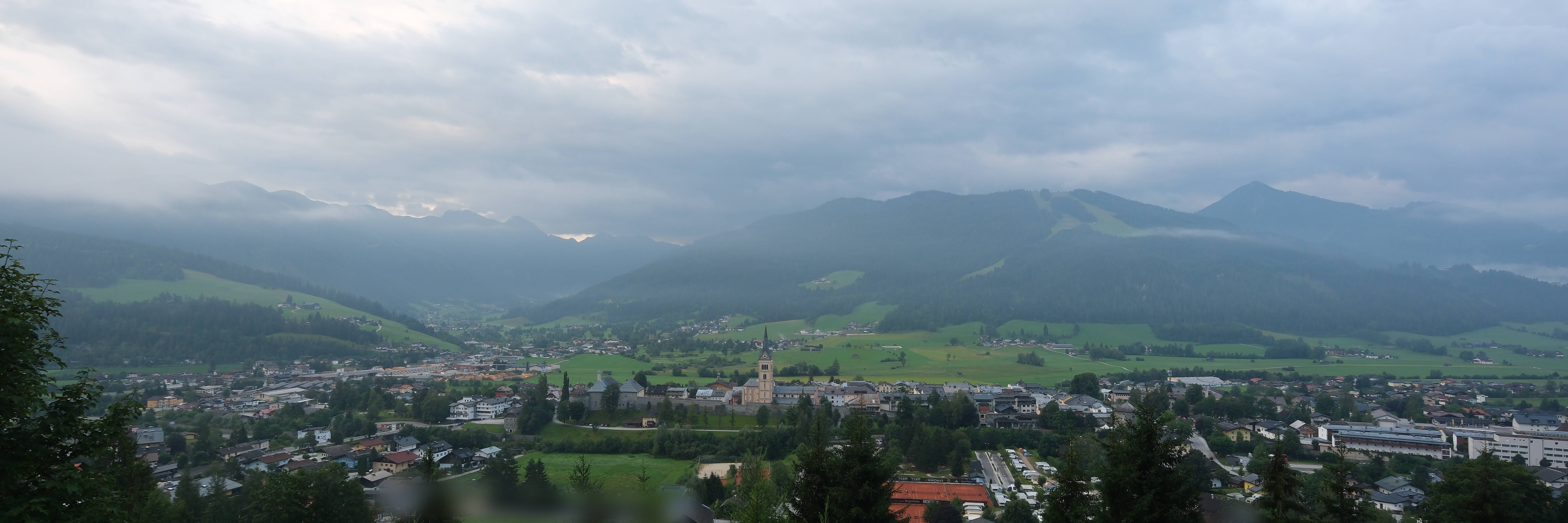Archiv Foto Webcam Panoramablick auf Radstadt