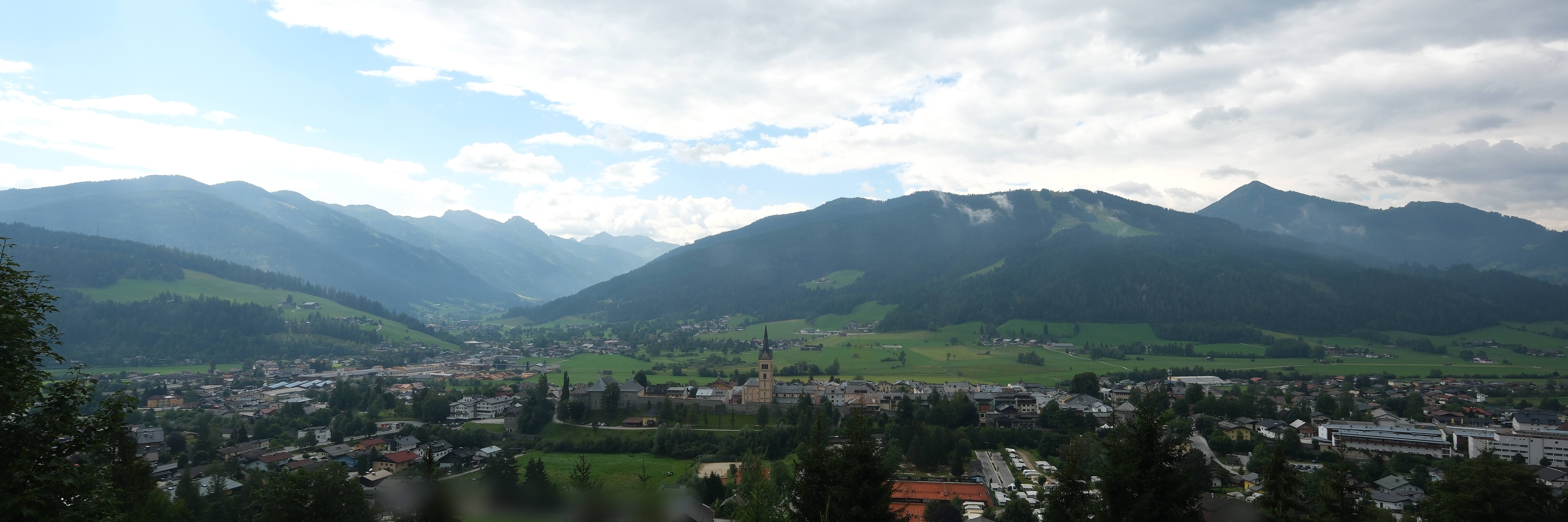 Archiv Foto Webcam Panoramablick auf Radstadt