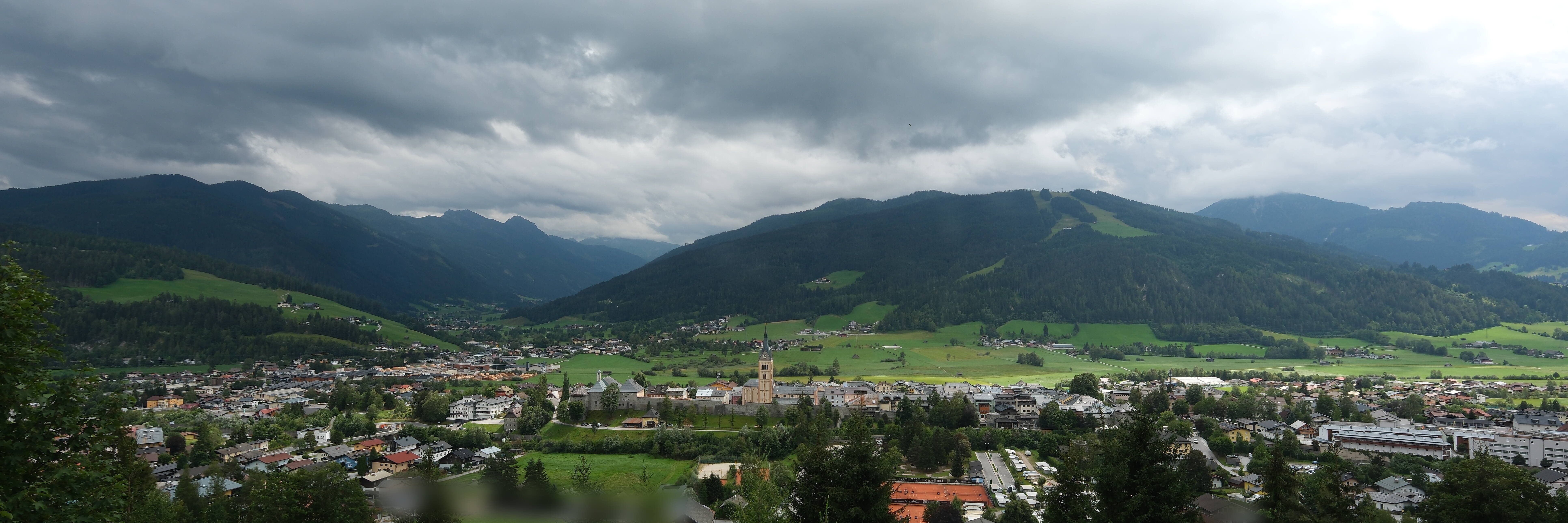 Archiv Foto Webcam Panoramablick auf Radstadt