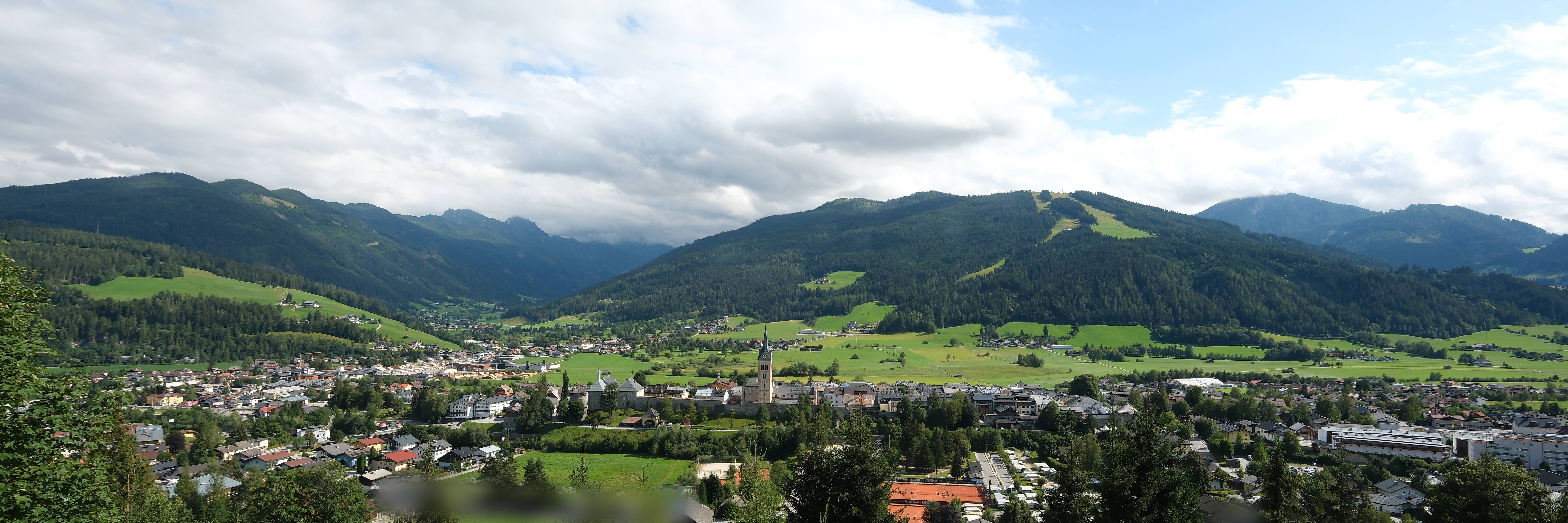 Archiv Foto Webcam Panoramablick auf Radstadt