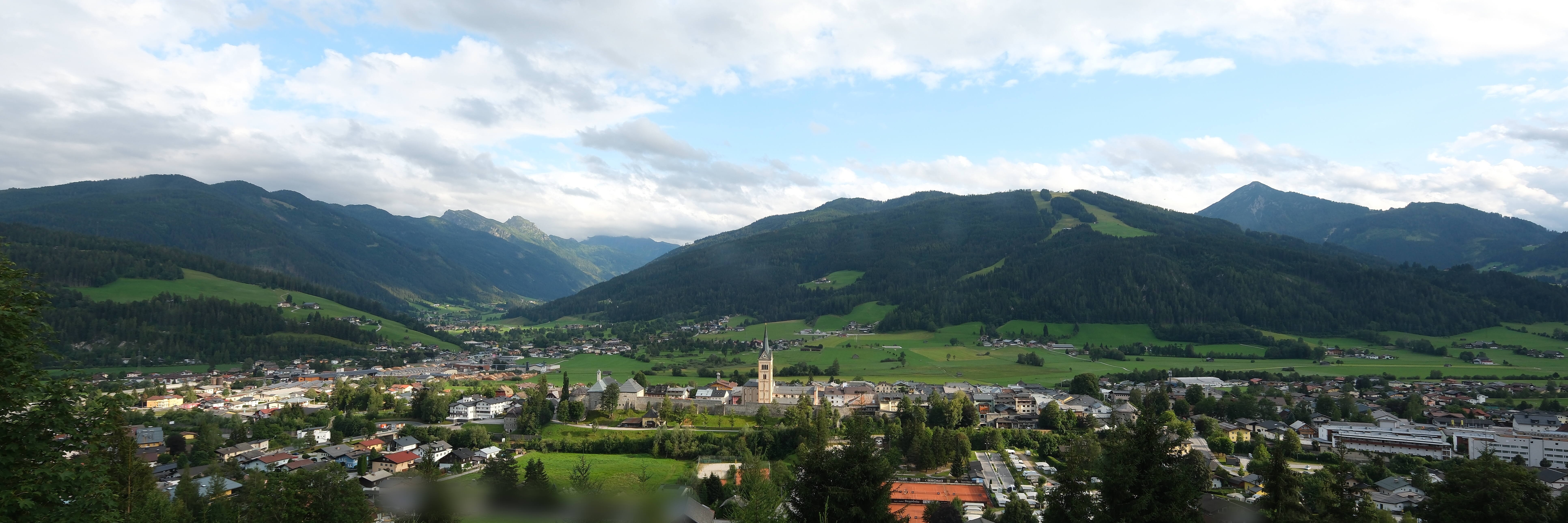Archiv Foto Webcam Panoramablick auf Radstadt