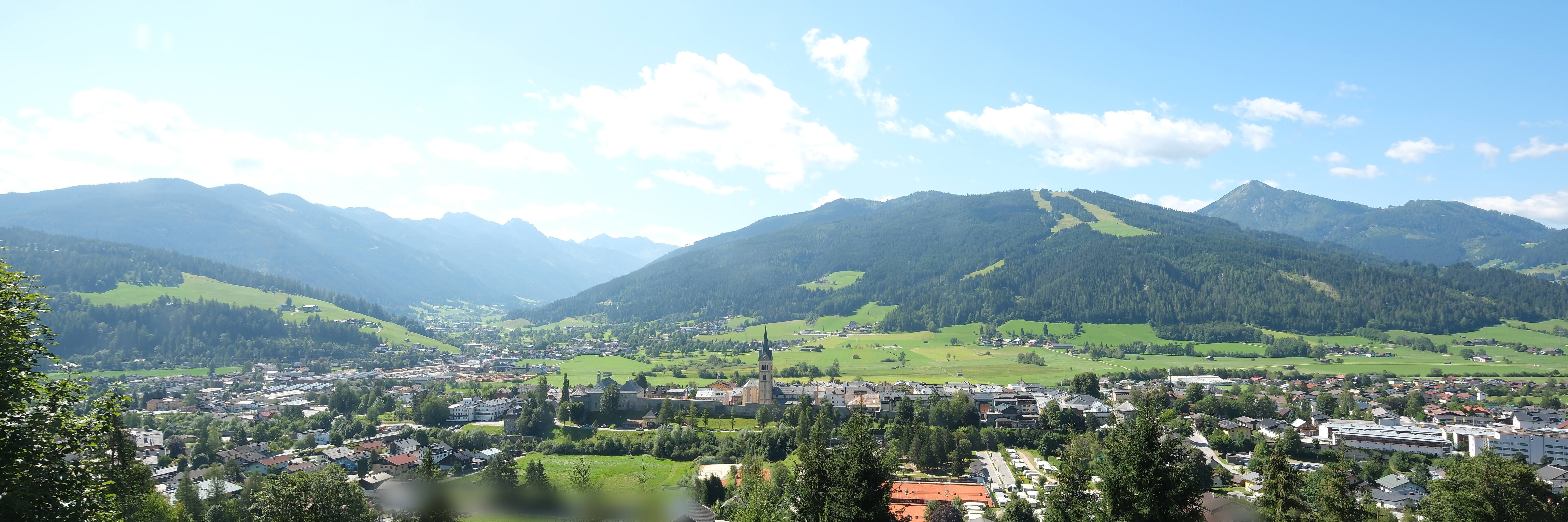 Archiv Foto Webcam Panoramablick auf Radstadt