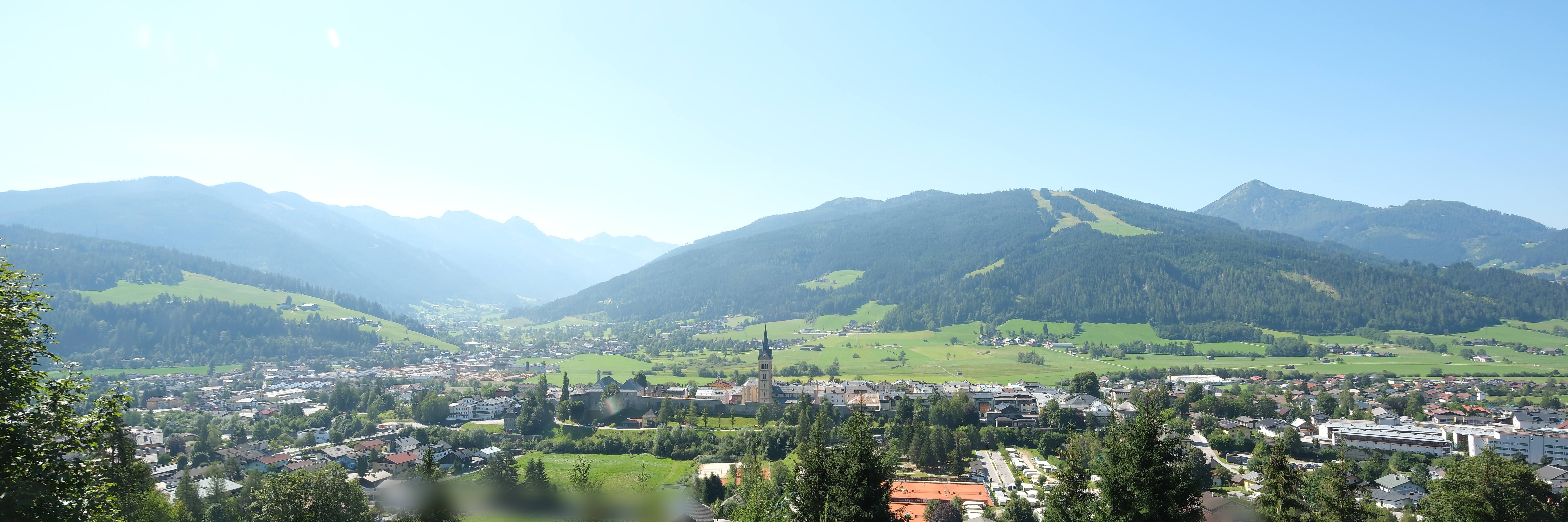 Archiv Foto Webcam Panoramablick auf Radstadt