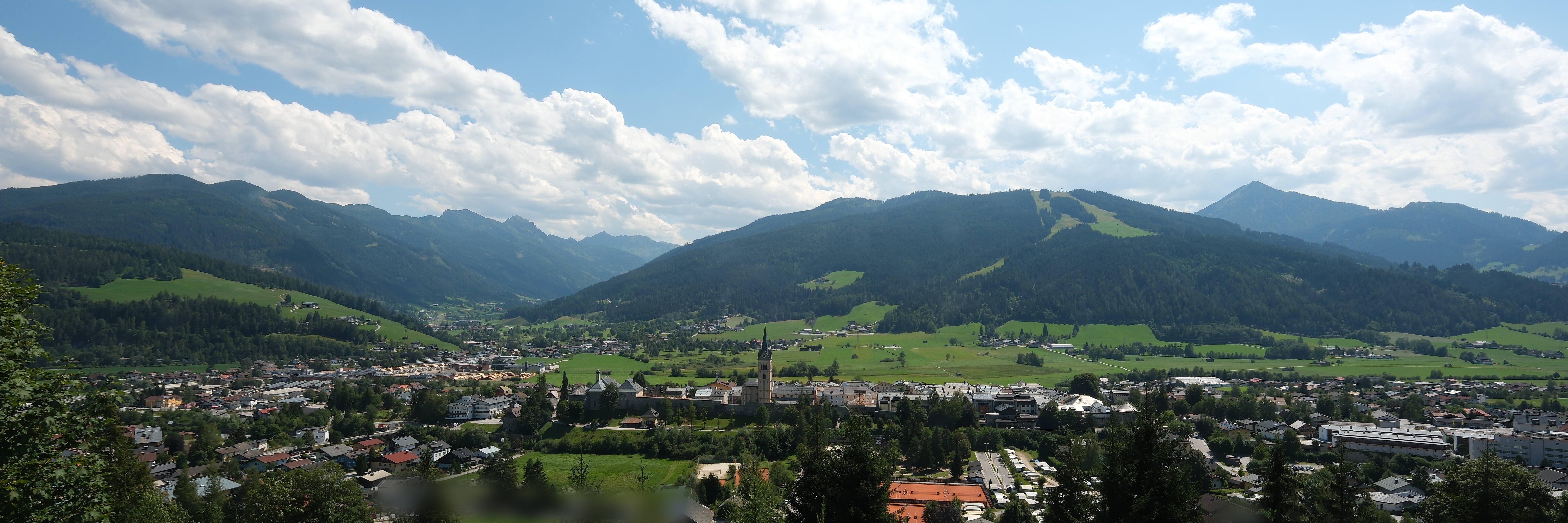 Archiv Foto Webcam Panoramablick auf Radstadt