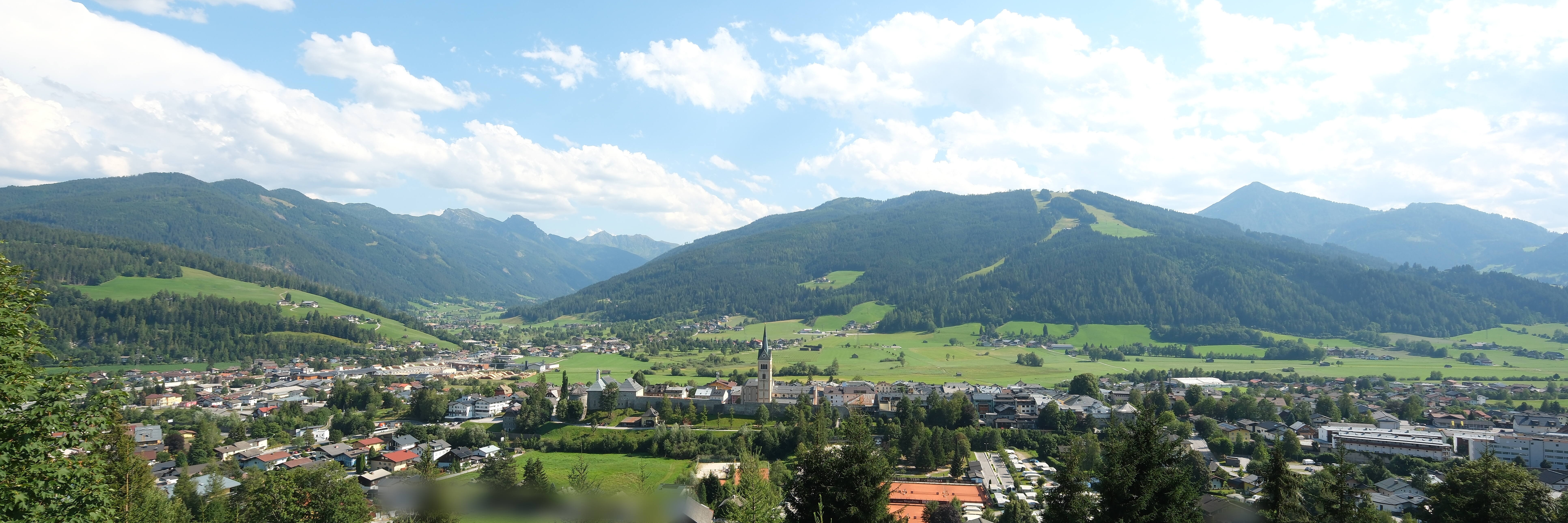 Archiv Foto Webcam Panoramablick auf Radstadt