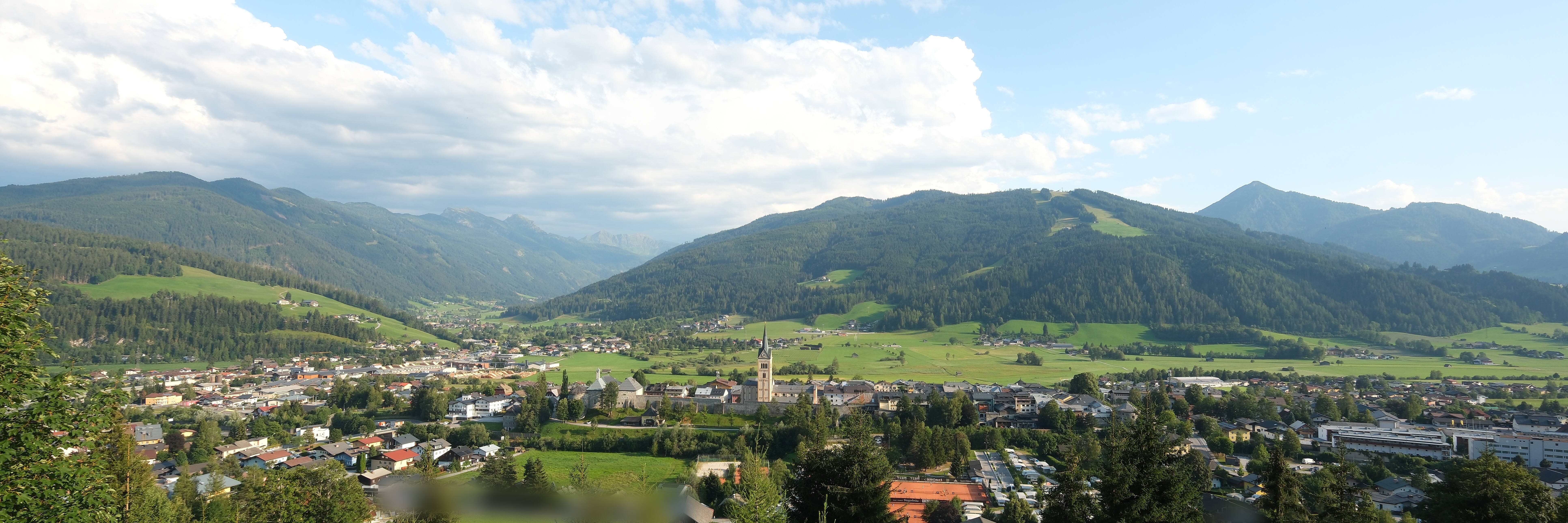 Archiv Foto Webcam Panoramablick auf Radstadt