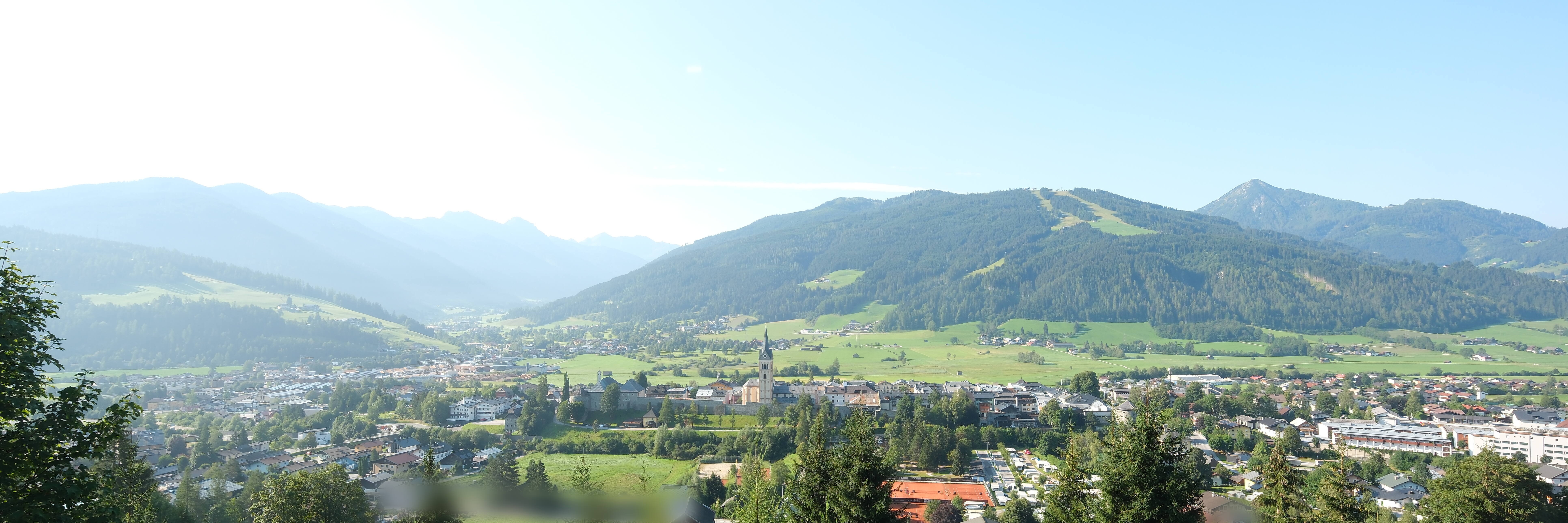 Archiv Foto Webcam Panoramablick auf Radstadt