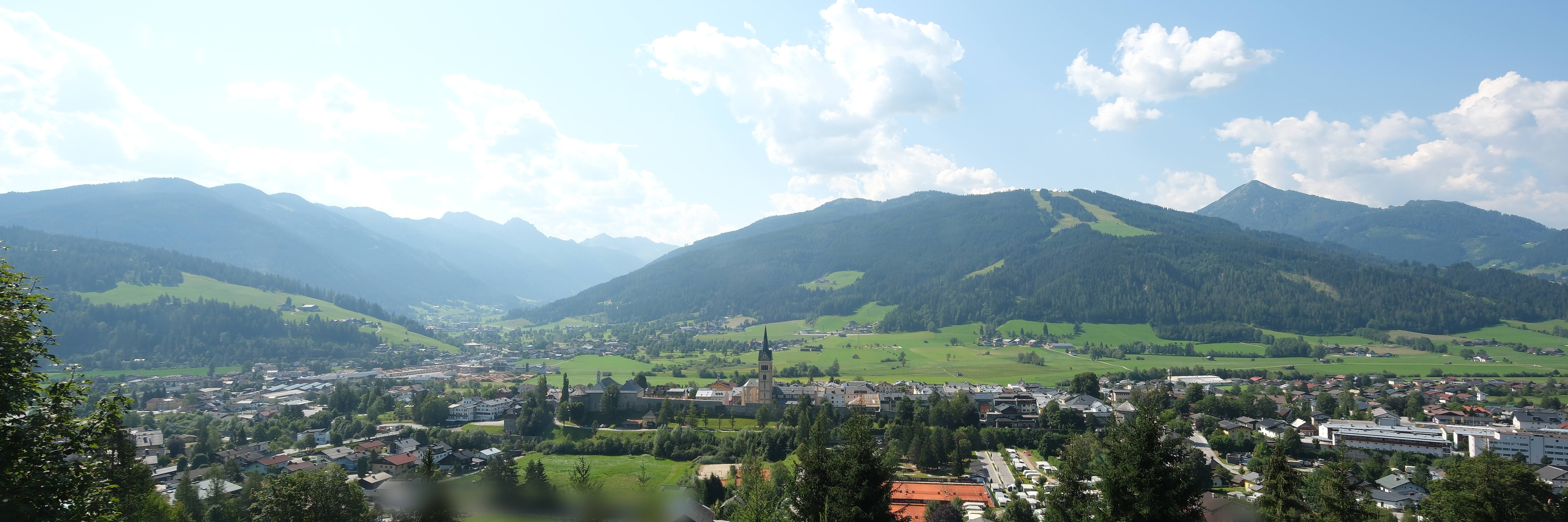 Archiv Foto Webcam Panoramablick auf Radstadt