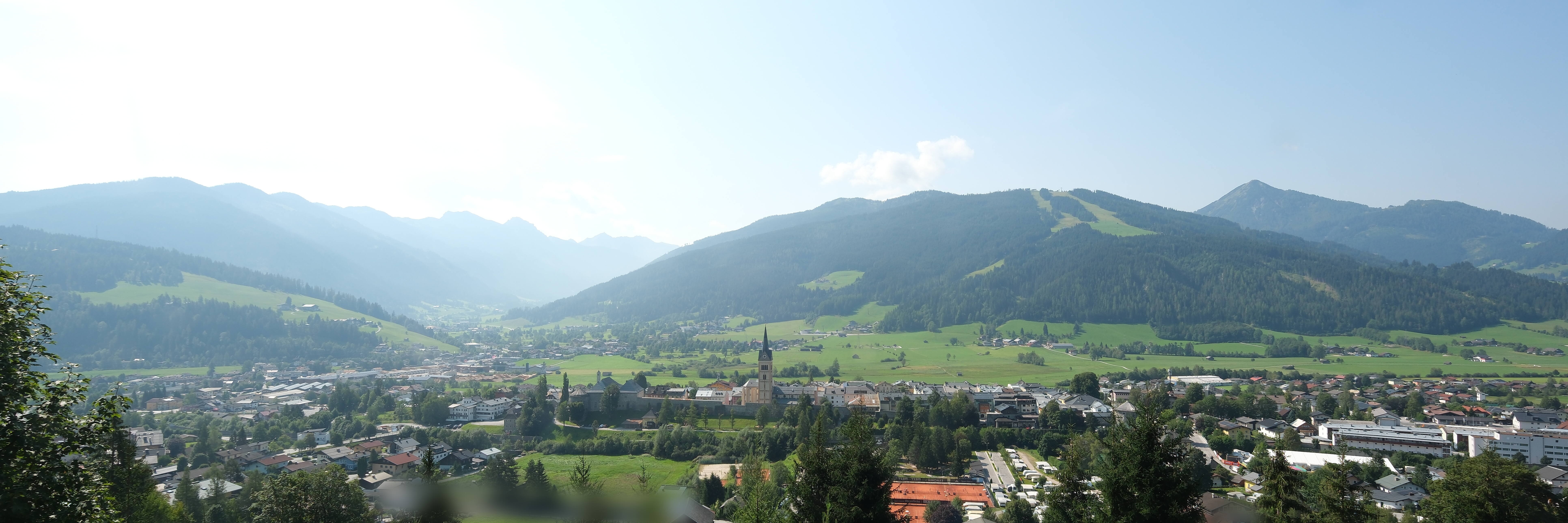 Archiv Foto Webcam Panoramablick auf Radstadt