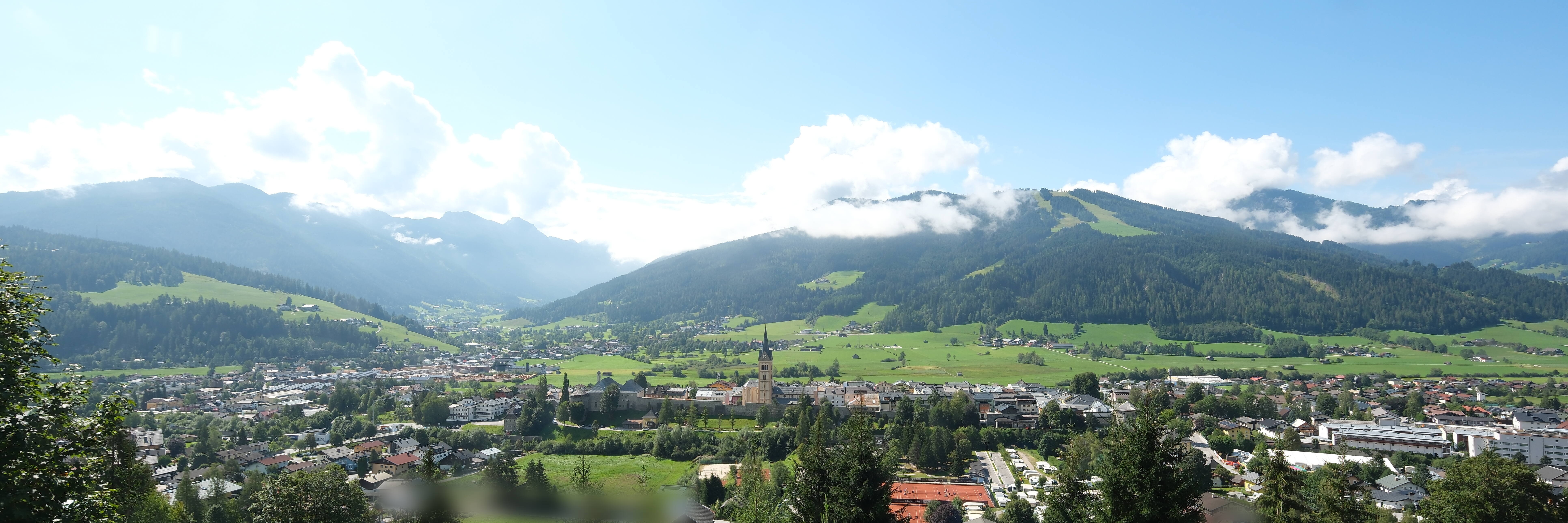 Archiv Foto Webcam Panoramablick auf Radstadt